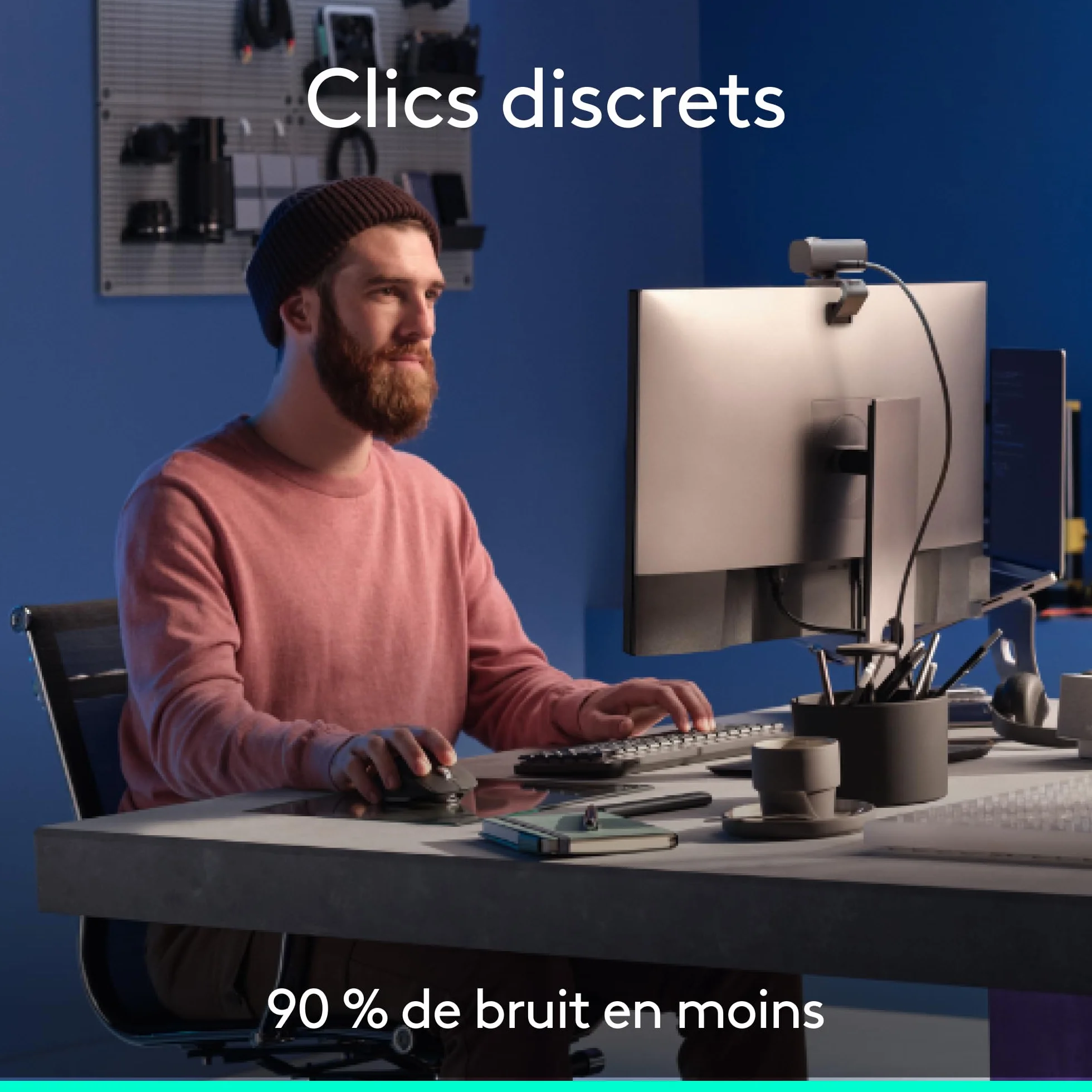 Logitech MX Master 3S Souris sans fil 8K PPP Bluetooth Graphite