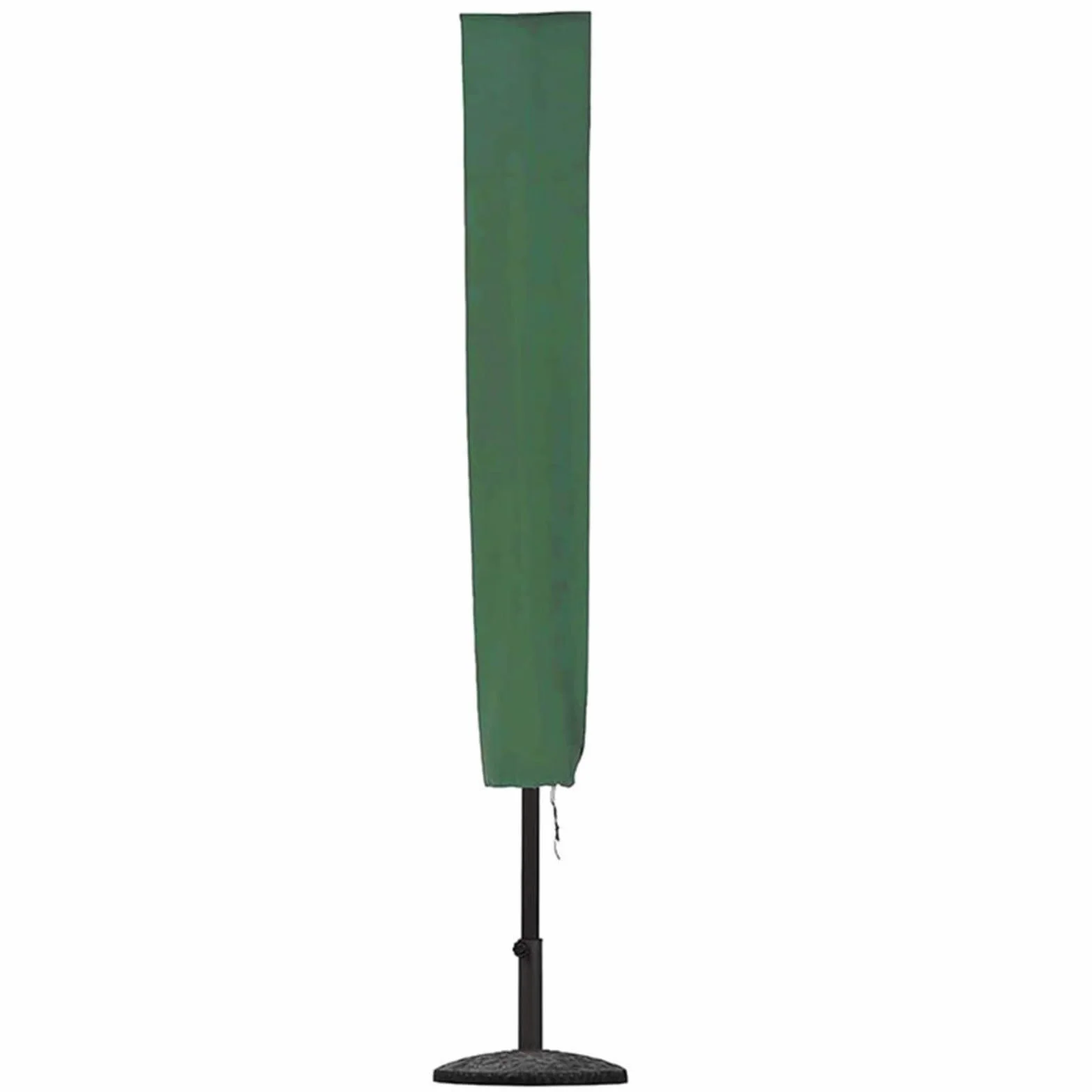 Housse de parasol Oxford 600D résistant au vent 153 x 30 cm noir