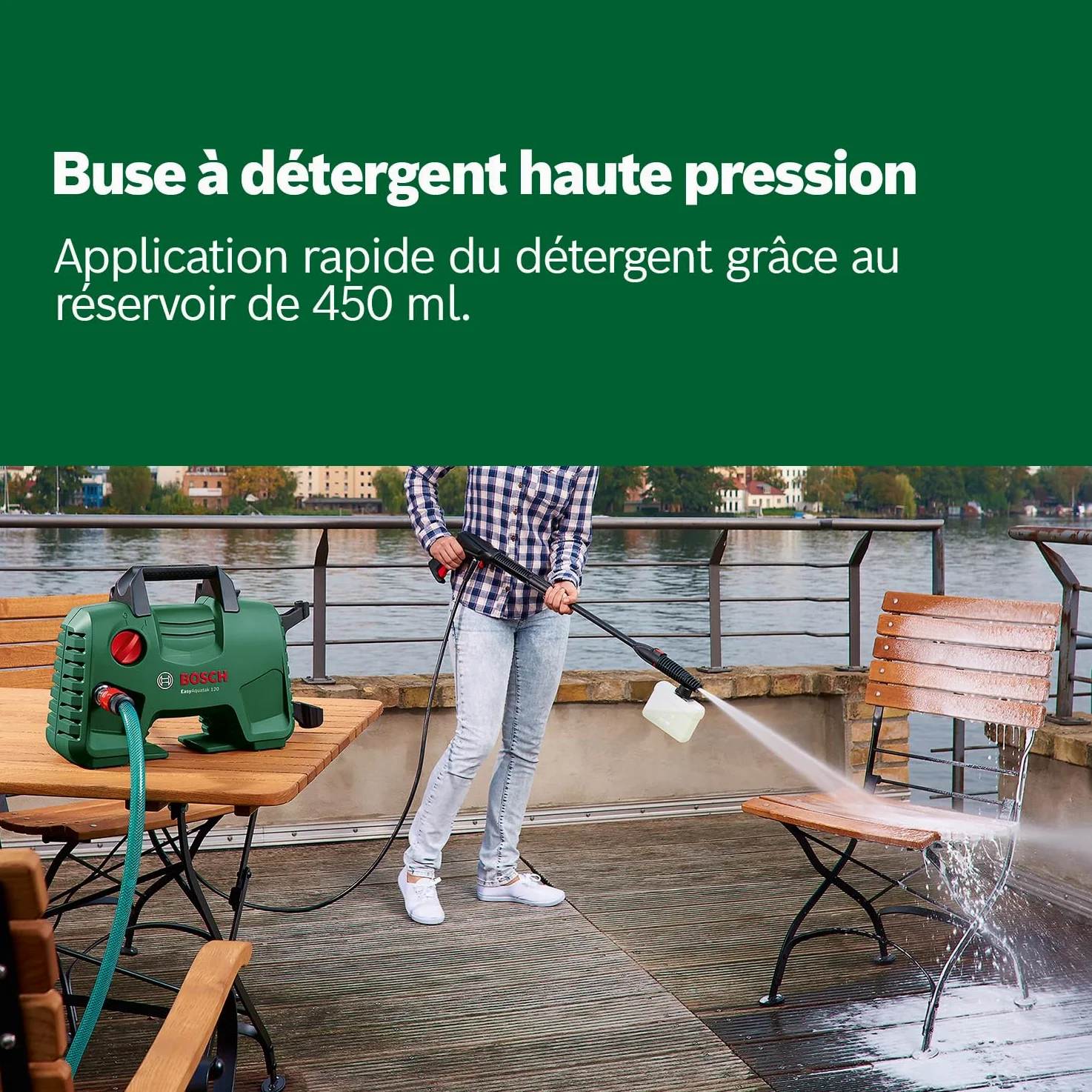 Bosch Nettoyeur Haute-Pression - EasyAquatak 120