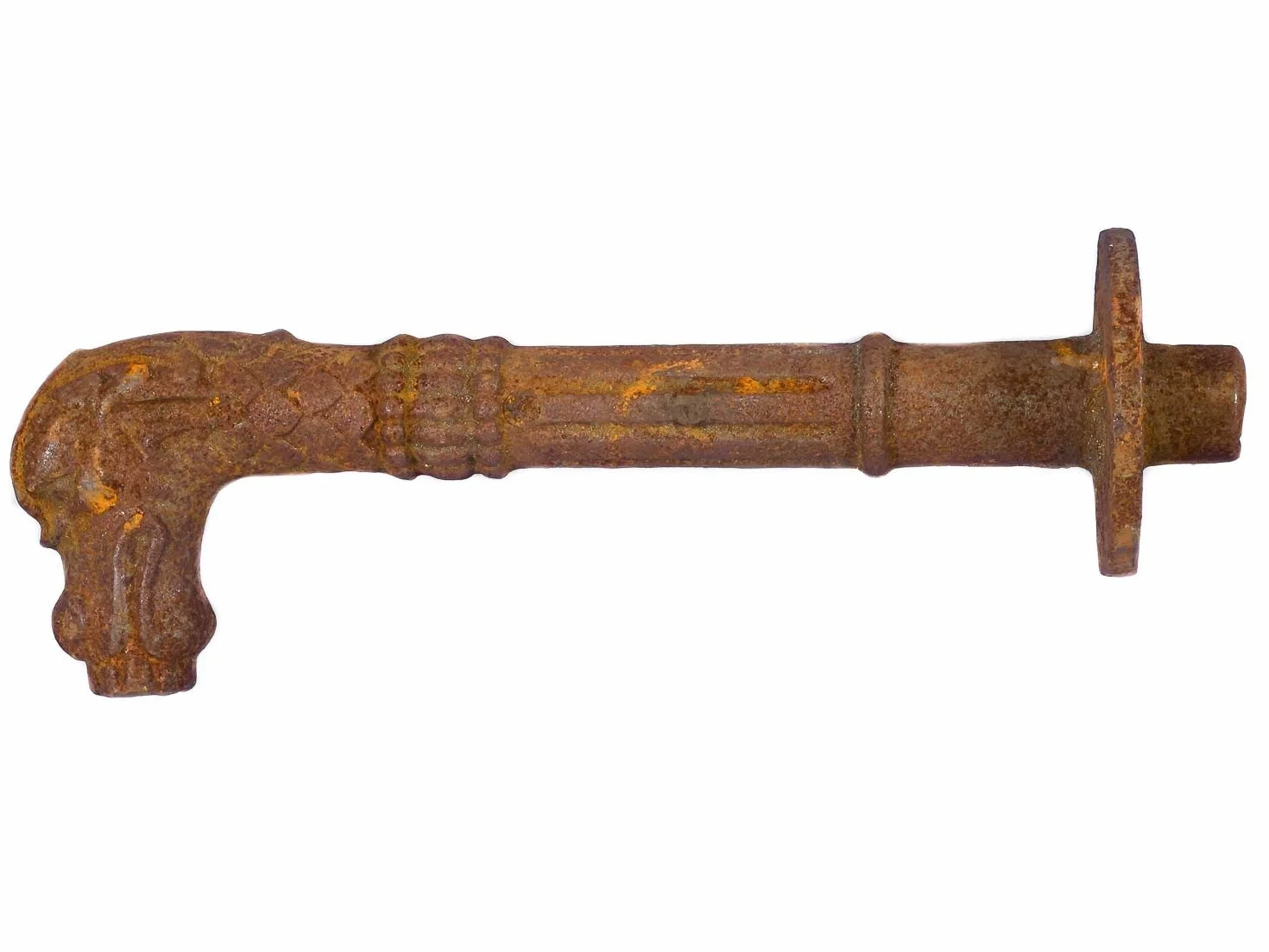 Gargouille Bec de Fontaine Fer Jardin Style Antique 48cm