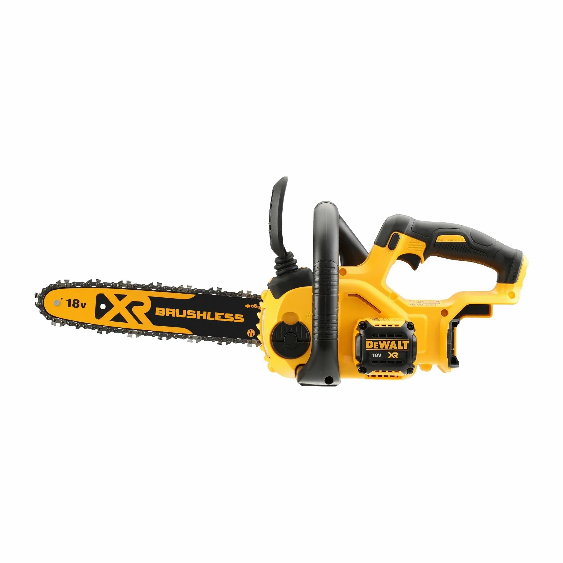 DEWALT - Tronçonneuse Élagueuse Brushless XR 18V - DCM565N-XJ & Taille-Haies Brushless XR 18V 5Ah Li-Ion - DCMHT563N-XJ - Taille Haie Électrique sans Fil avec Poignée Multidirectionnelle - Lame 55cm