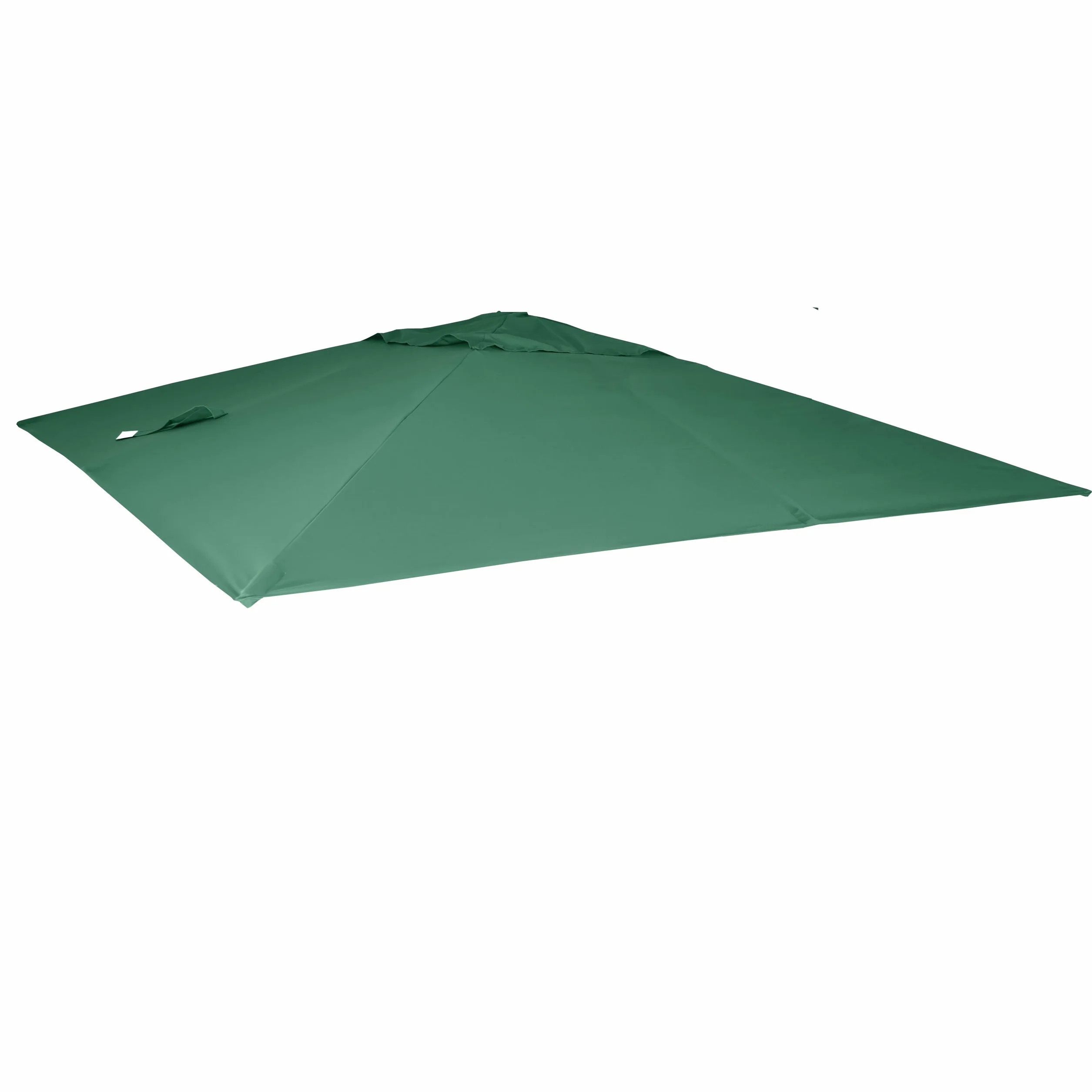 Mendler Toile de Rechange Parasol déporté 3x3m Vert foncé
