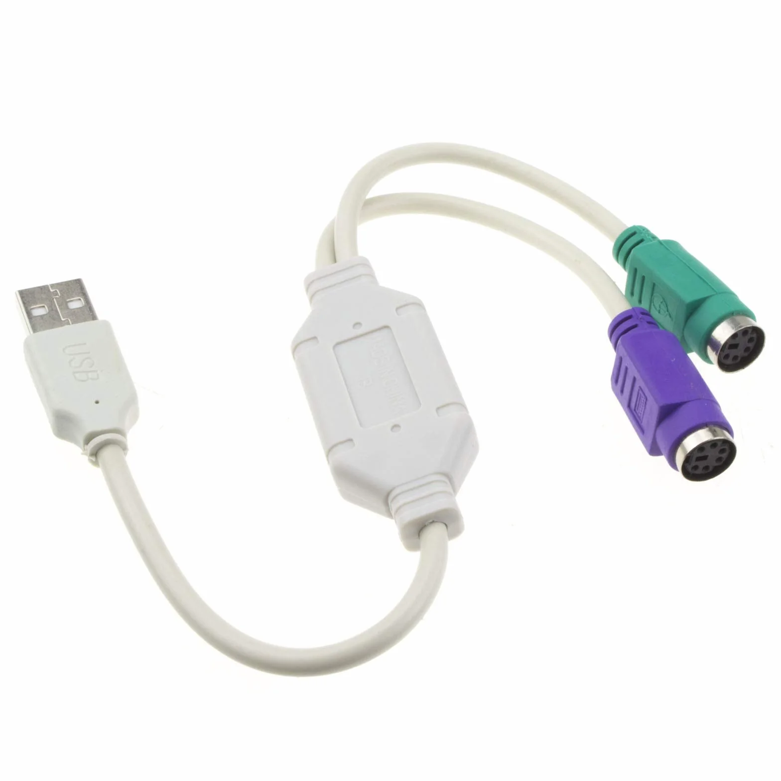 kenable USB vers PS2 Adaptateur Clavier Souris Câble
