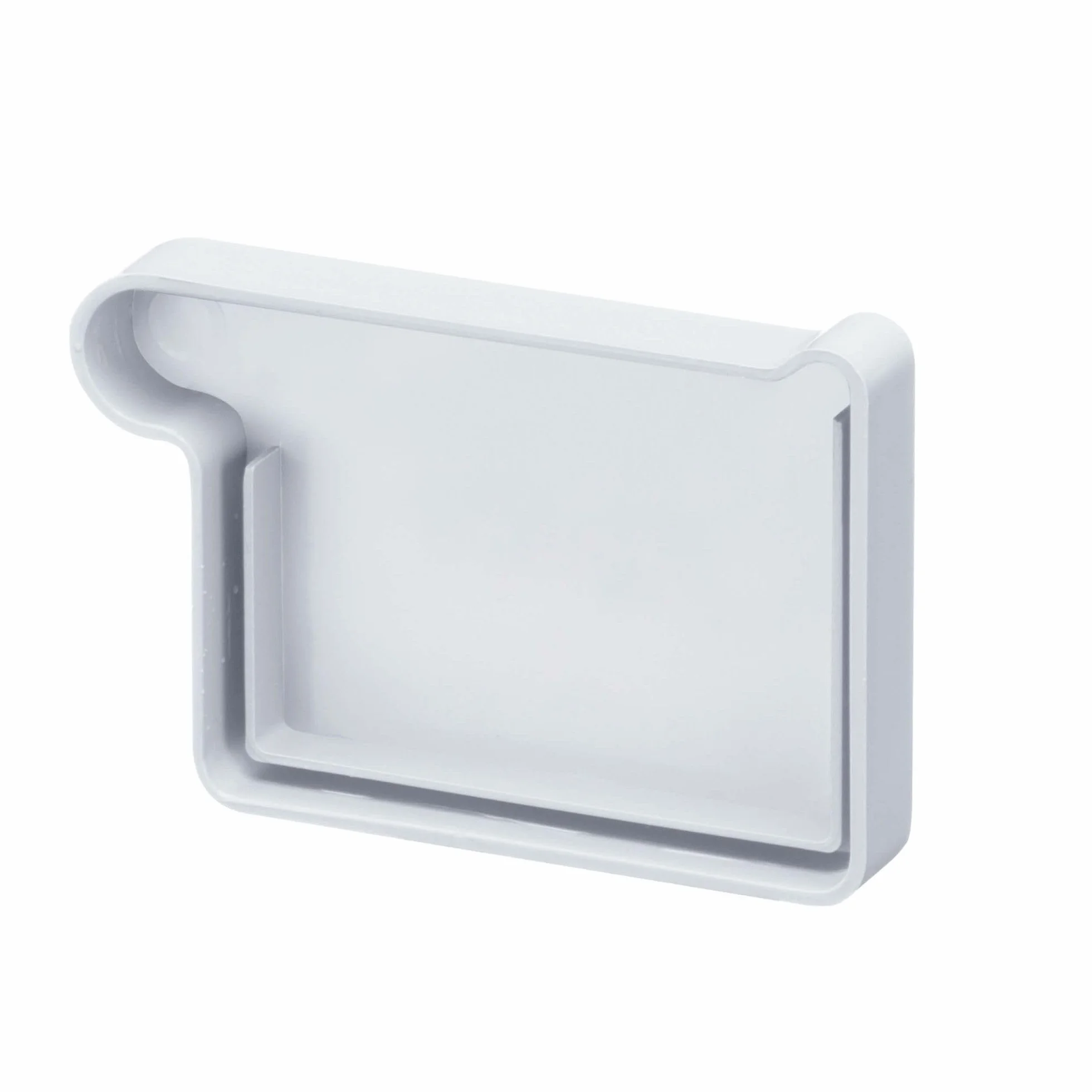 INEFA Embout de Gouttière 68mm Gauche Blanc PVC