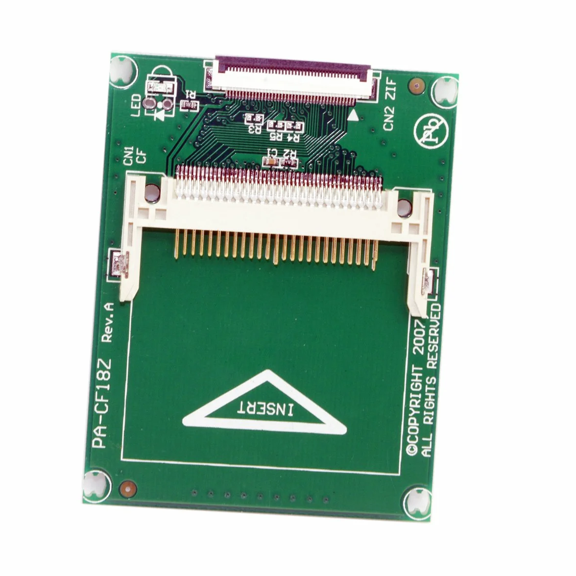 Adaptateur de Carte Mémoire CF vers ZIF SSD HDD 1.8" Compact Flash