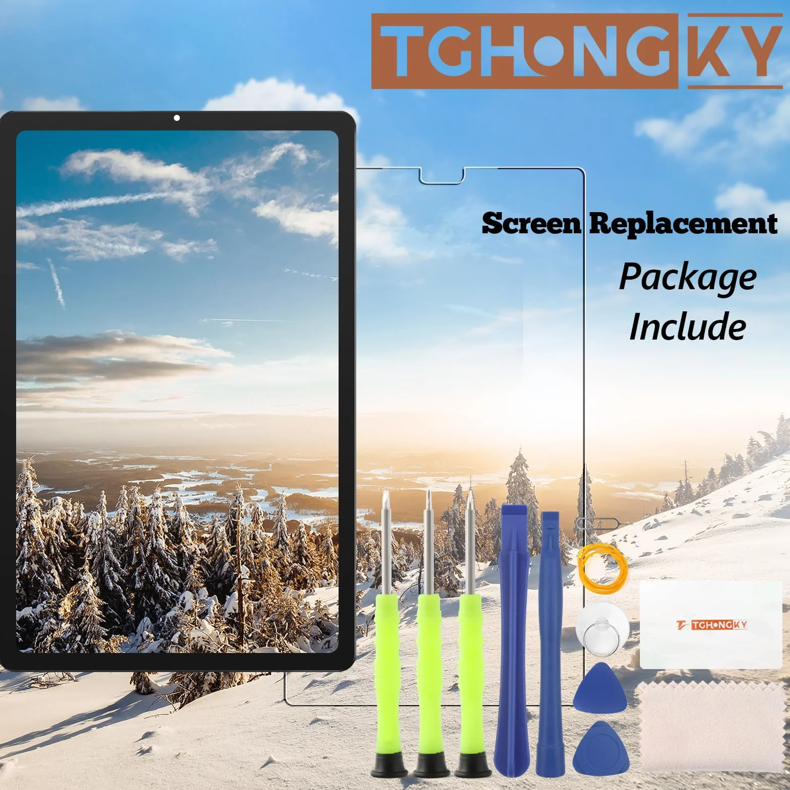 Écran LCD Tactile Xiaomi Pad 5/5 Pro 11.0" Assemblé Digitizer avec Outils de Réparation Noir
