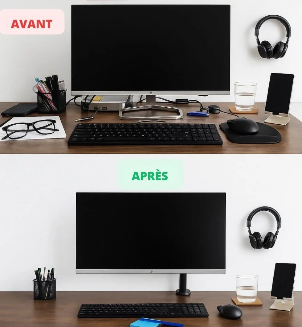 Adaptateur VESA pour moniteurs HP Série M et Série 5 – Support de Moniteur