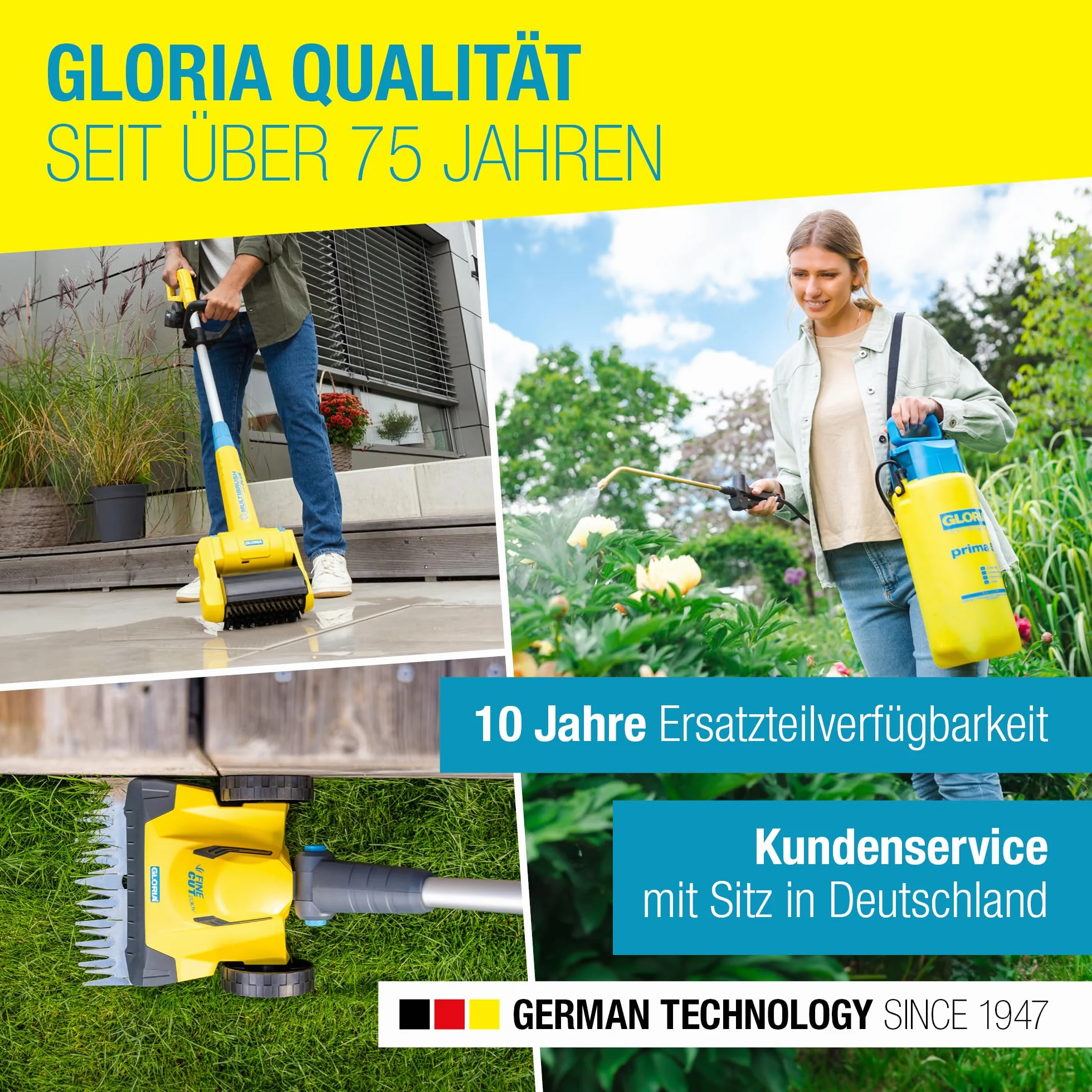 Gloria Désherbeur Thermique Électrique Thermoflamm bio Electro 650°C Sans Glyphosate Désherbage Écologique Décapeur Thermique Allume-Barbecue