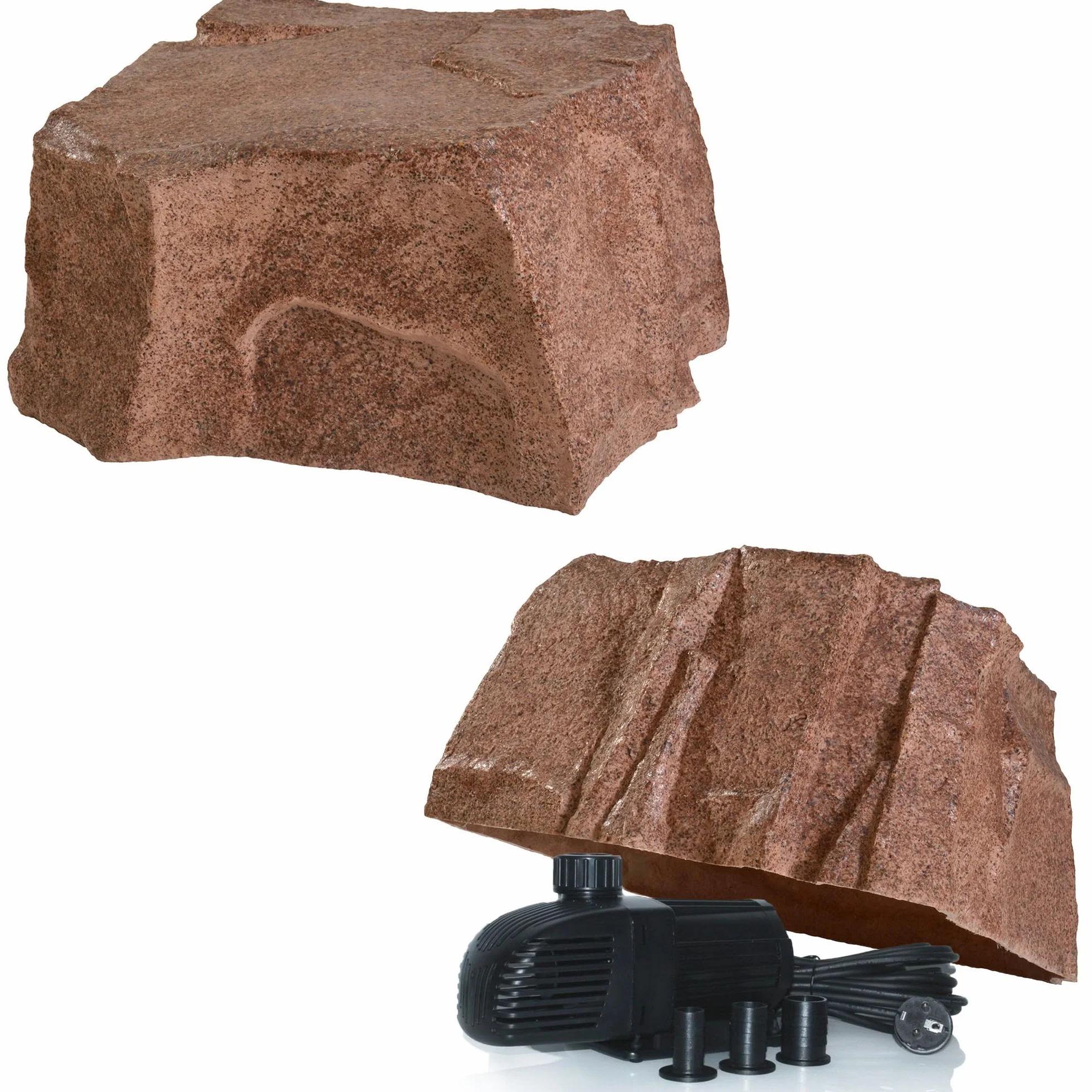 Housse de protection pour pierre artificielle M-04, rocher pour jardin, couvercle de puits