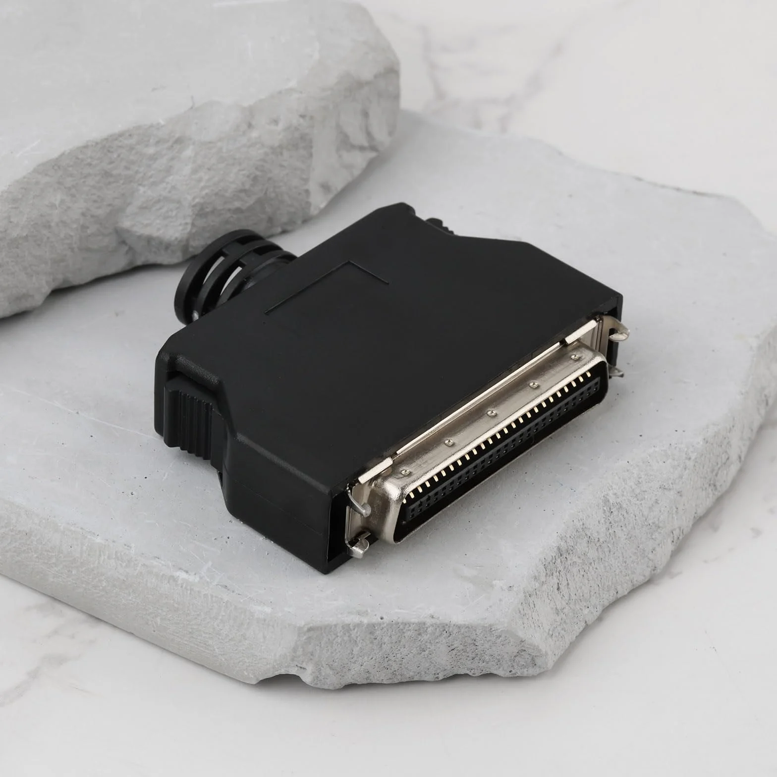 Kit de Connecteurs Mâles à Souder SCSI 50 Broches Blindé 2 Pièces