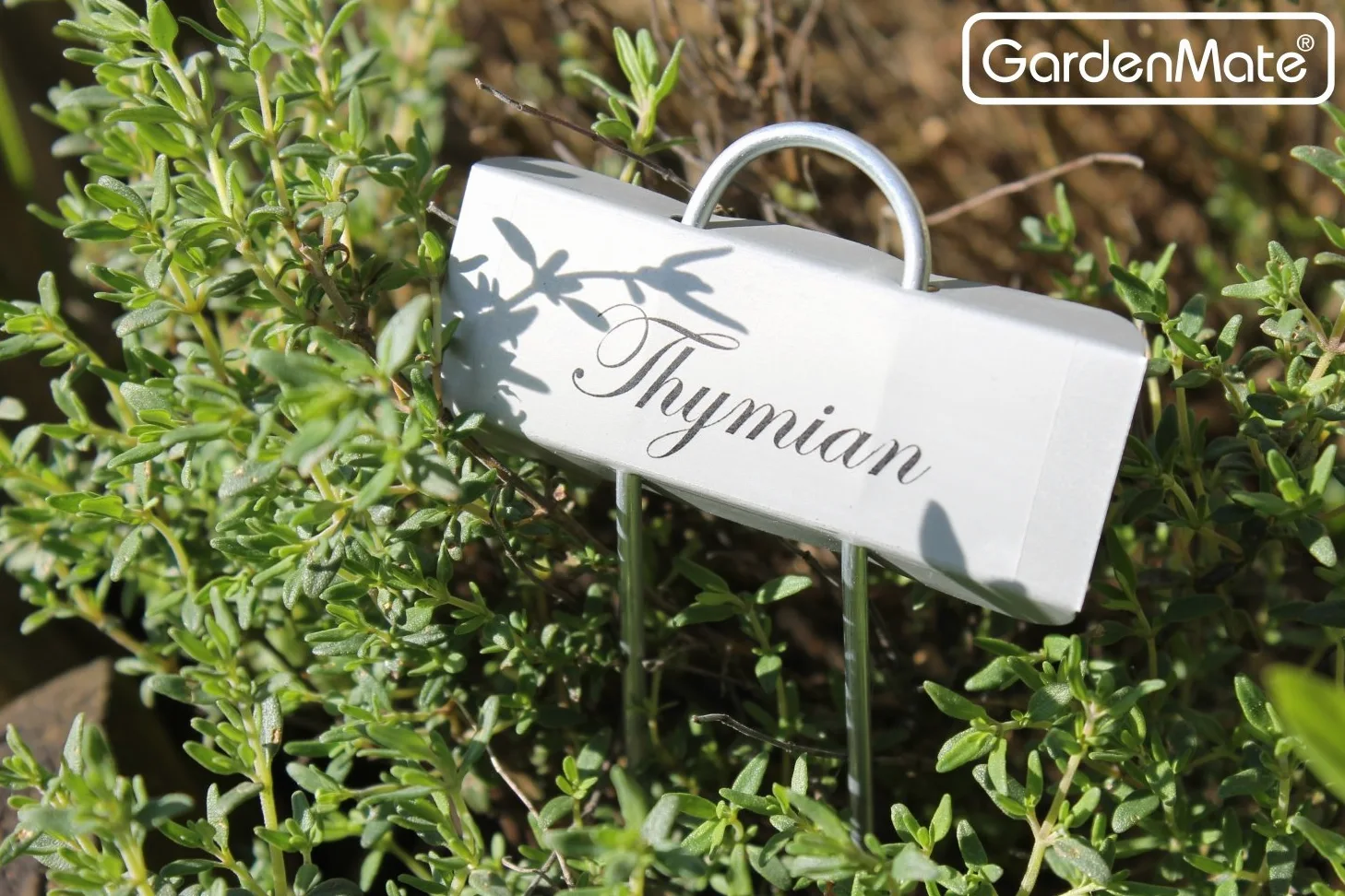 GardenMate Lot d'étiquettes pour Plantes en métal résistant aux intempéries 100-Pack 5 3/4'' Mini