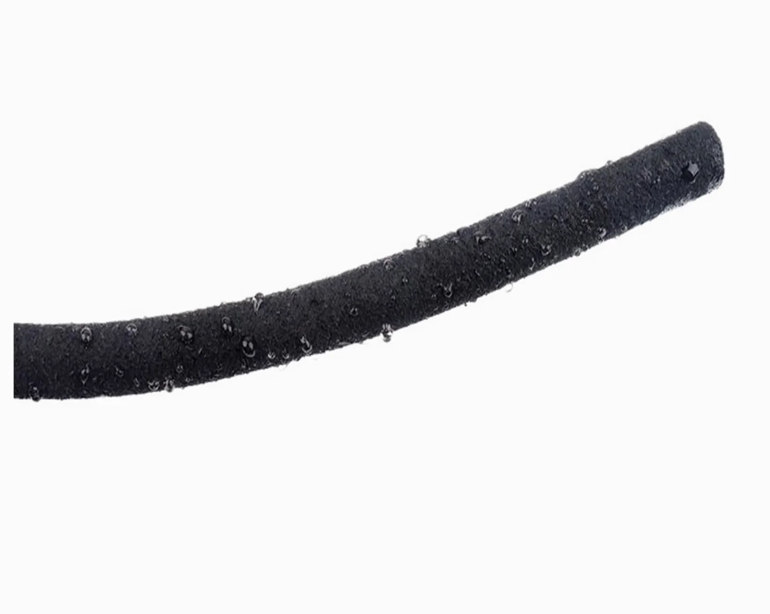 Tuyau d'arrosage perforé en caoutchouc PE noir, 5 m, 4/8, 12/16 mm, for irrigation de jardin irrégulière, microporeux et enterré(16mm)