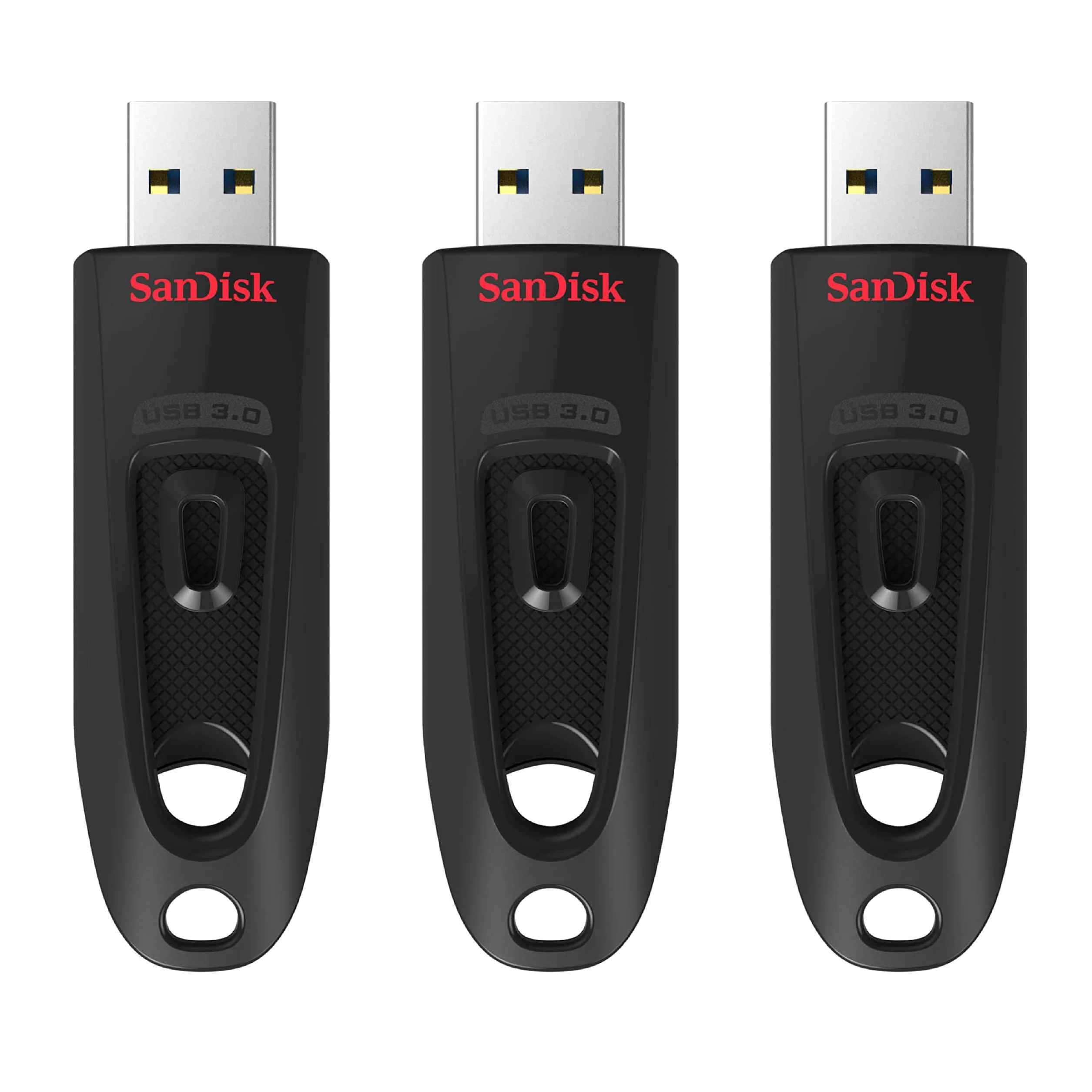 SanDisk Ultra 32 Go Clé USB 3.0 130 Mo/s Lot de 3