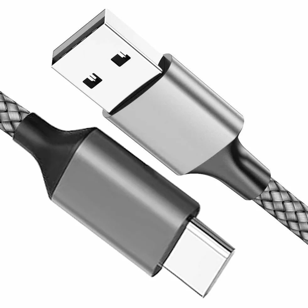 Câble USB C Lot de 3 1,8M Charge Rapide Type C pour Samsung Galaxy Google Pixel HTC Sony XZ Oppo