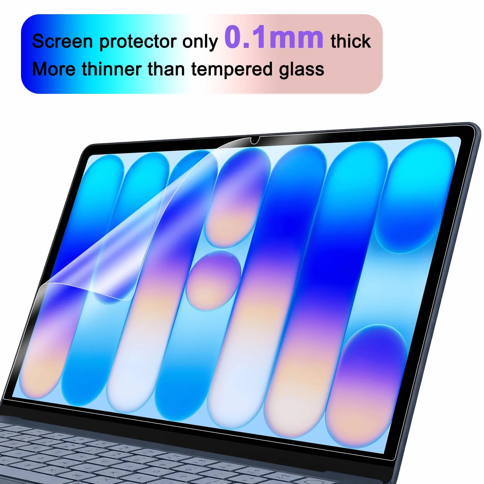 Lot de 2 films protecteurs d'écran MacBook Neo 13" A18 Pro A3404 2026 5H PET HD anti-rayures anti-poussière mat