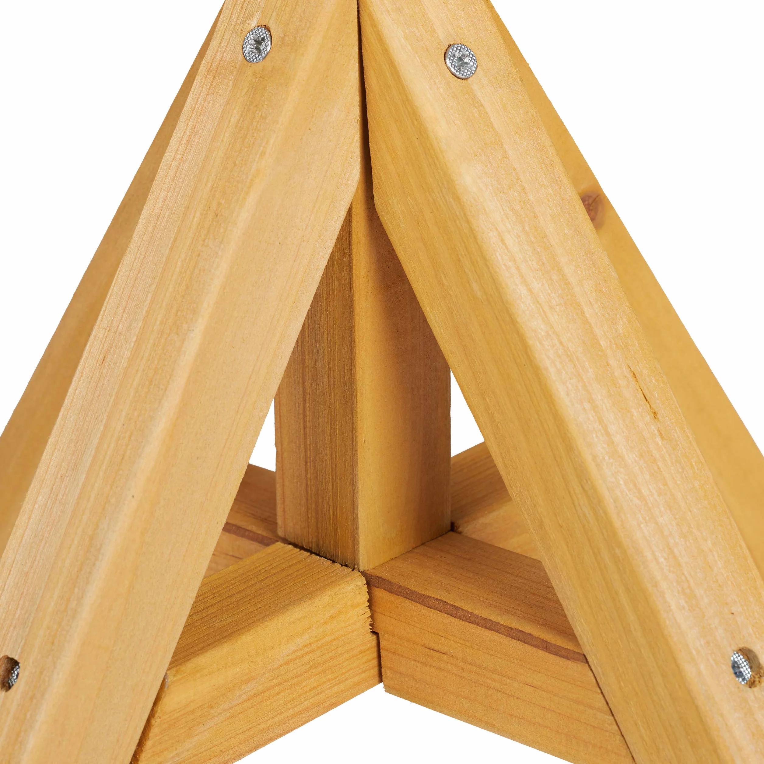 Abreuvoir Maisonnette Oiseau sur Pied 117cm Vert pour Jardin Balcon