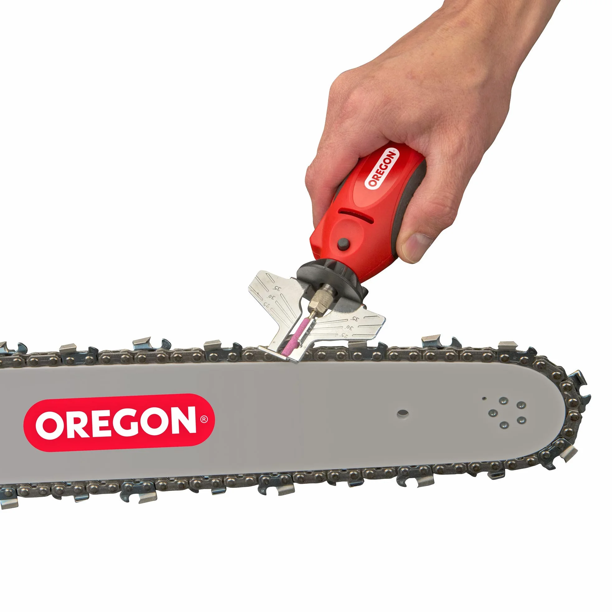 OREGON Affûteuse 12 Volts pour Chaîne de Tronçonneuse (585015)