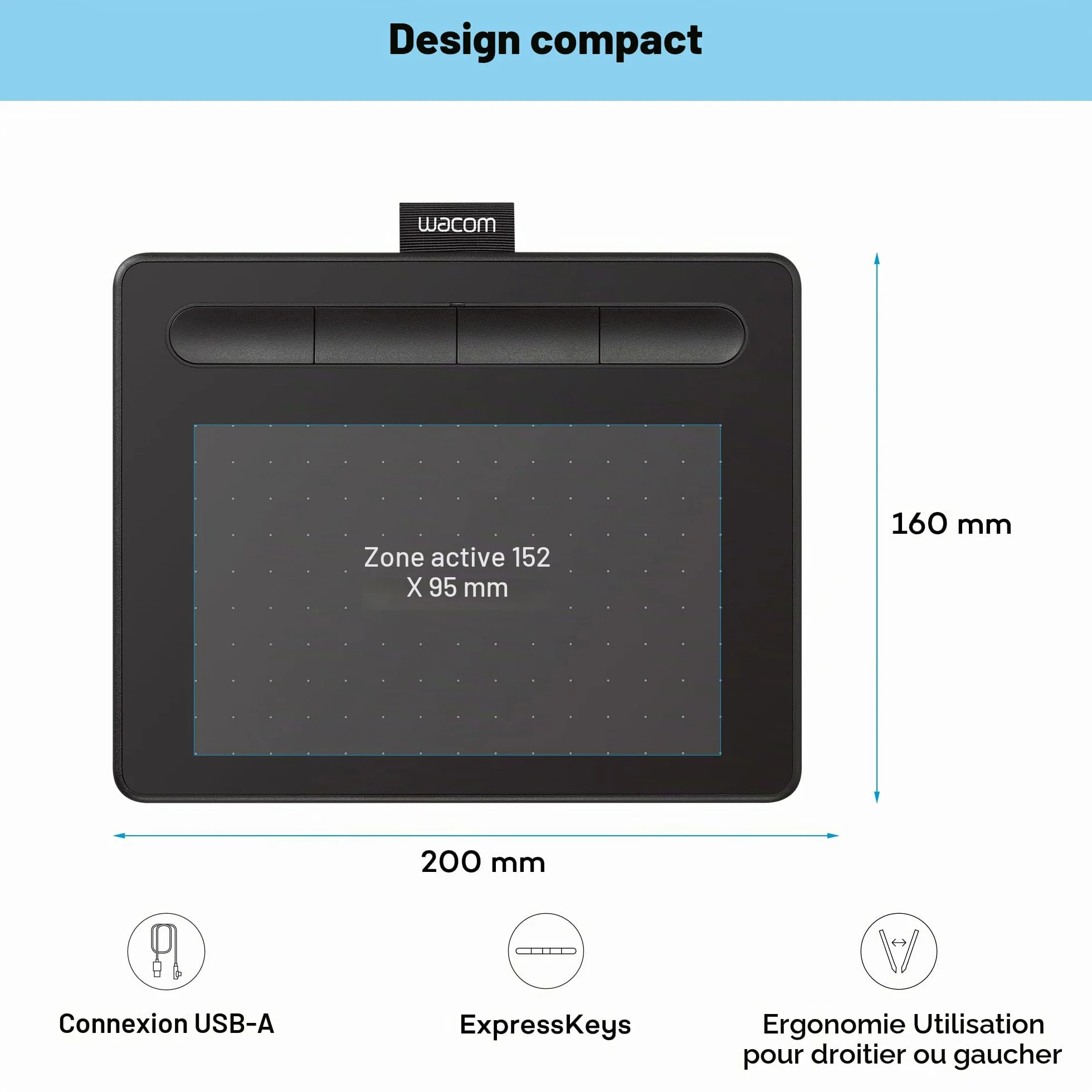 Wacom Intuos Small Noir