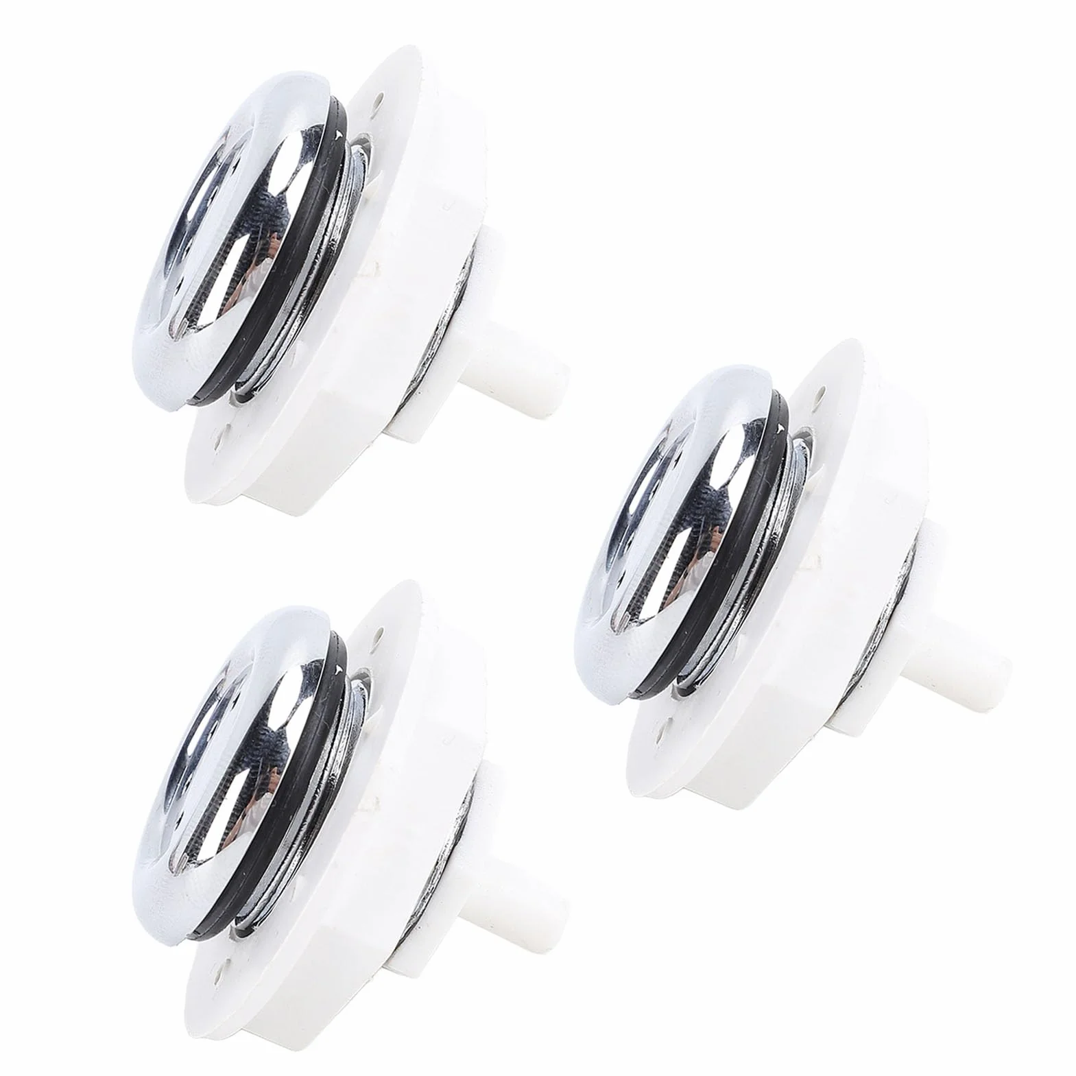 Lot de 3 buses à 7 trous en PVC pour spa baignoire piscine