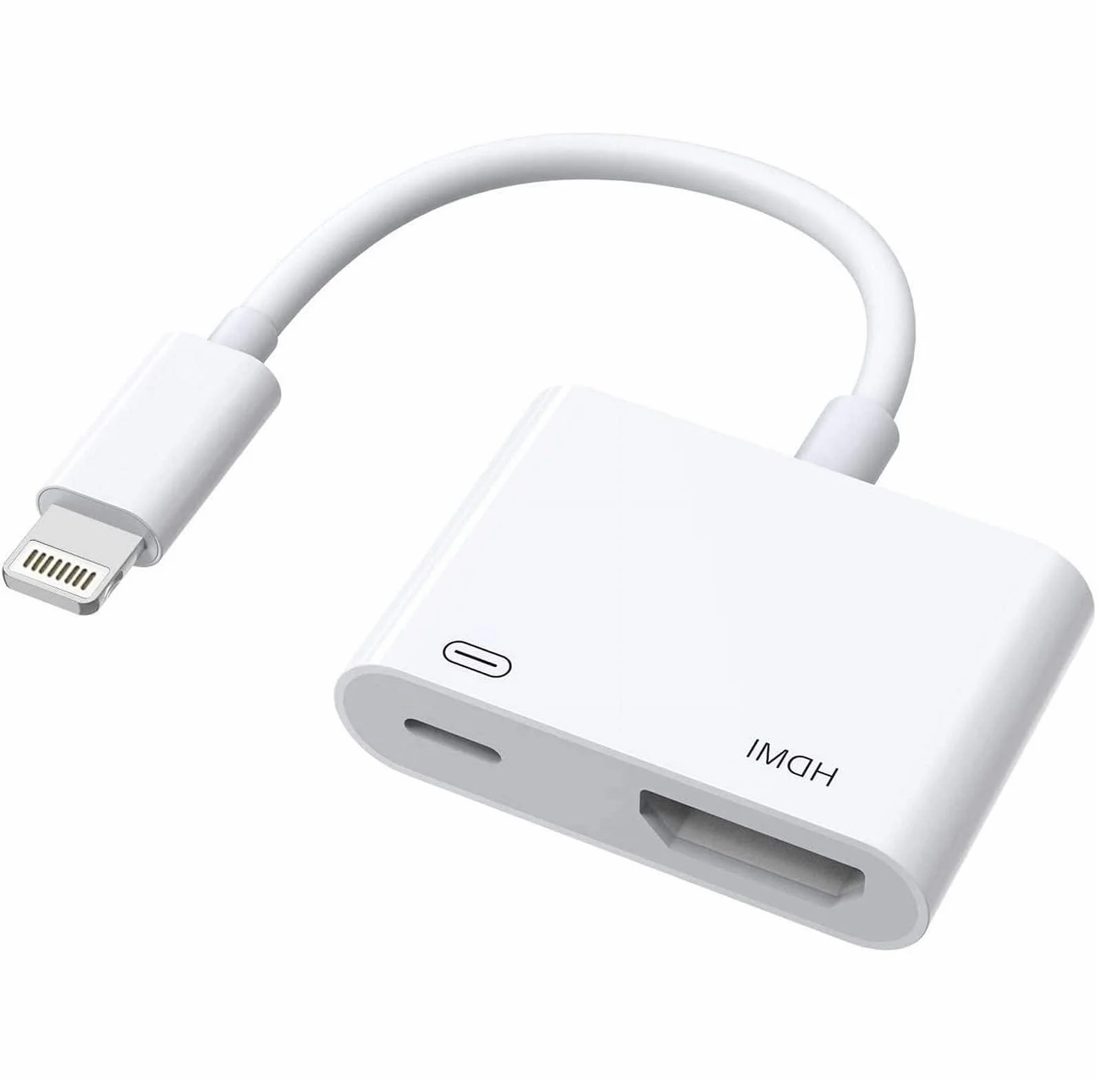 Adaptateur Lightning vers HDMI MFi Certifié Apple pour iPhone 14 13 12 11 XS XR vers TV 1080P