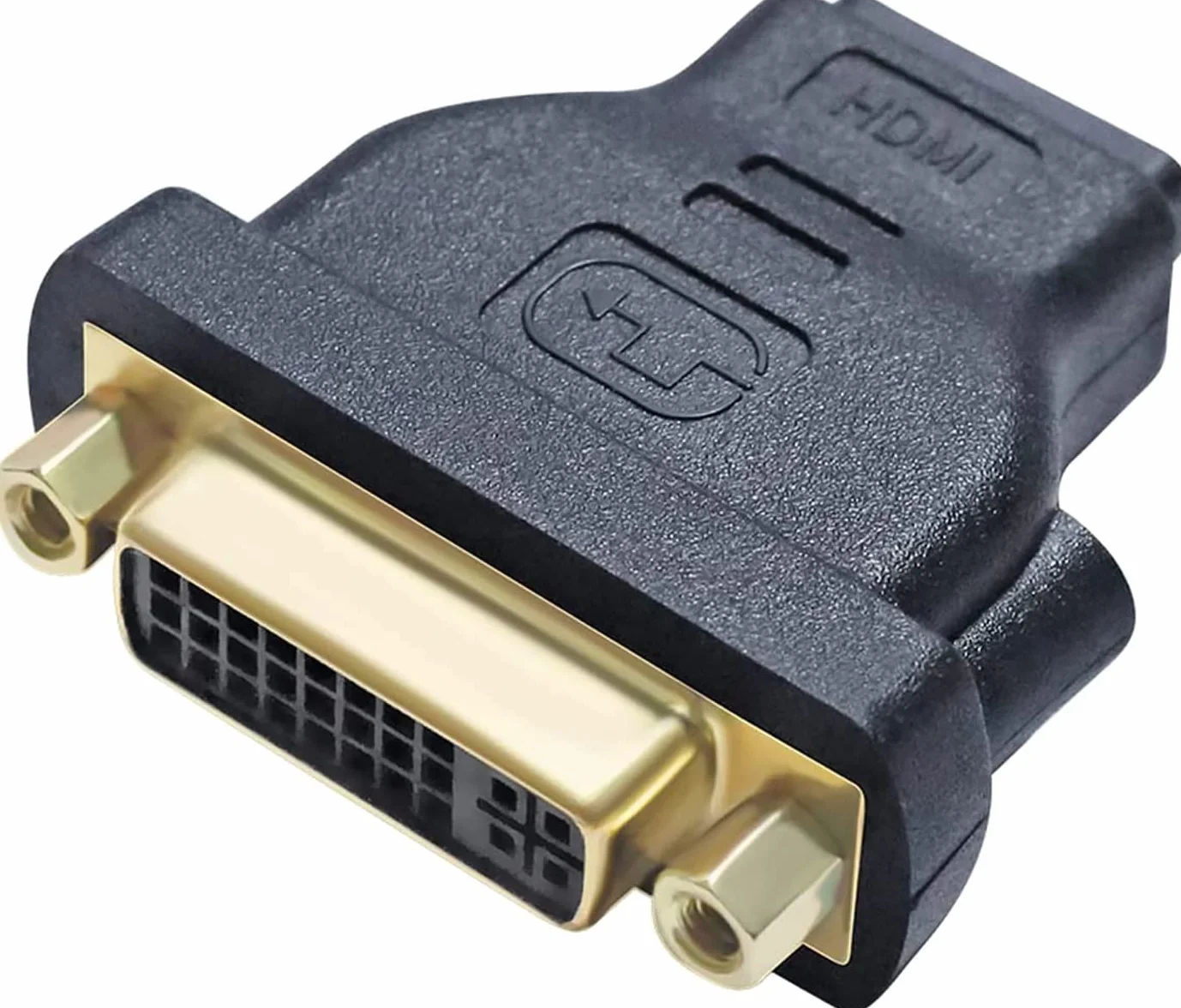 Adaptateur DVI femelle vers HDMI femelle bidirectionnel 24+5 ports 4K 1080p