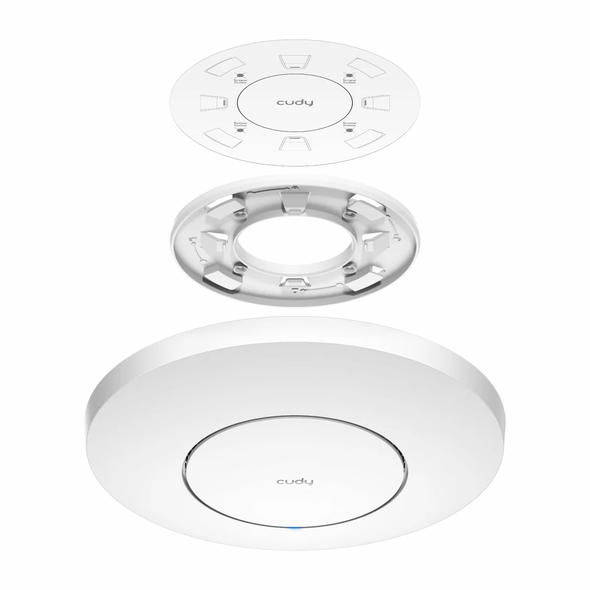 Cudy AX3000 WiFi 6 Point d'Accès, RJ45 2,5Gbit/s, MU-MIMO, PoE/CC, Mesh Support AP3000