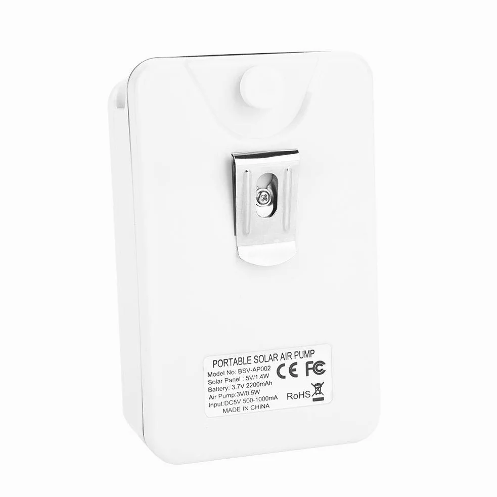 Pompe à oxygène solaire, énergie solaire, oxygénateur solaire pour bassin ou aquarium, 1,45 W