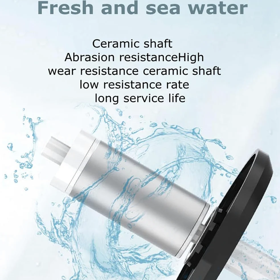 Fontaine flottante pour bassin à poissons avec pompe à eau haute puissance, jets 360°, moteur économe en énergie, couvercle de filtre - tige en céramique oxygénante