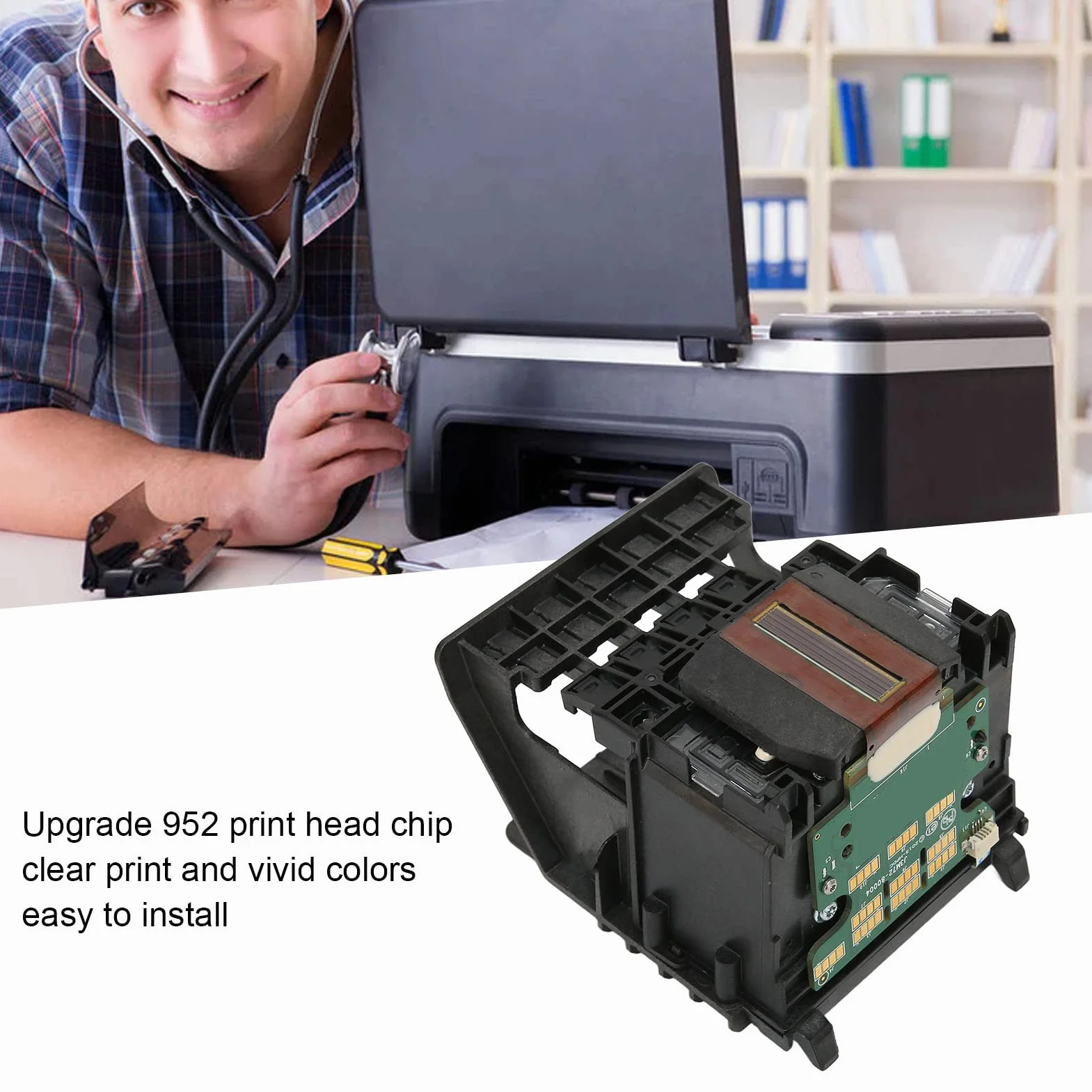 Tête d'impression HP OfficeJet Pro 7740 7730 7720 8210 8710 8730 8740 8216 8720 8725 Pièces de rechange