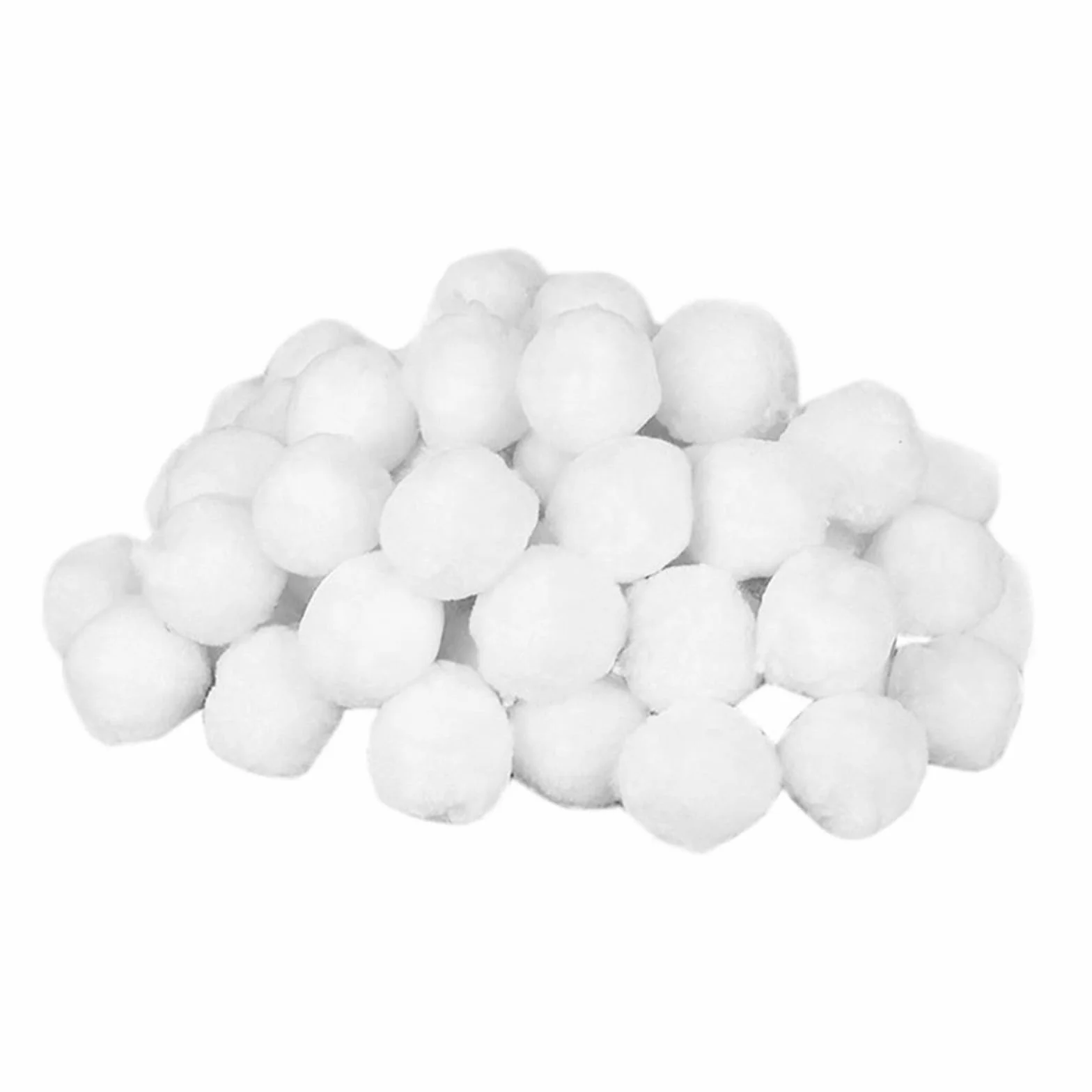 Kisangel 1 Lot de Billes filtrantes pour Piscine - 1,4 kg de Billes de Sable en Fibre de Rechange - Nettoyage en Profondeur réutilisable pour spas, Aquariums, et Autres bassins