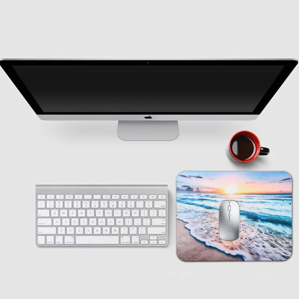 Tapis de souris de jeu 24 x 20 x 0,3 cm motifs bureau portable