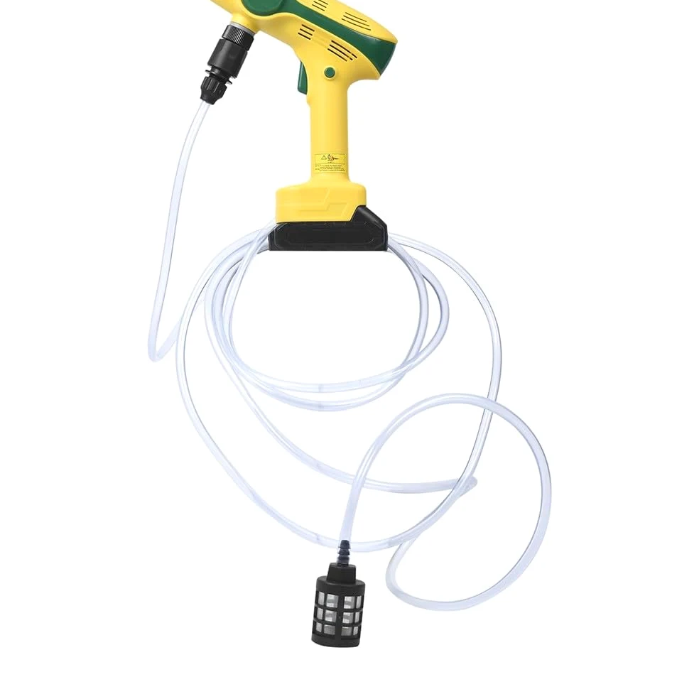 Gardirex - Nettoyeur à Pression portatif sans Fil Water Beamer - 6 Jets, Tuyau 5m, portée 10m