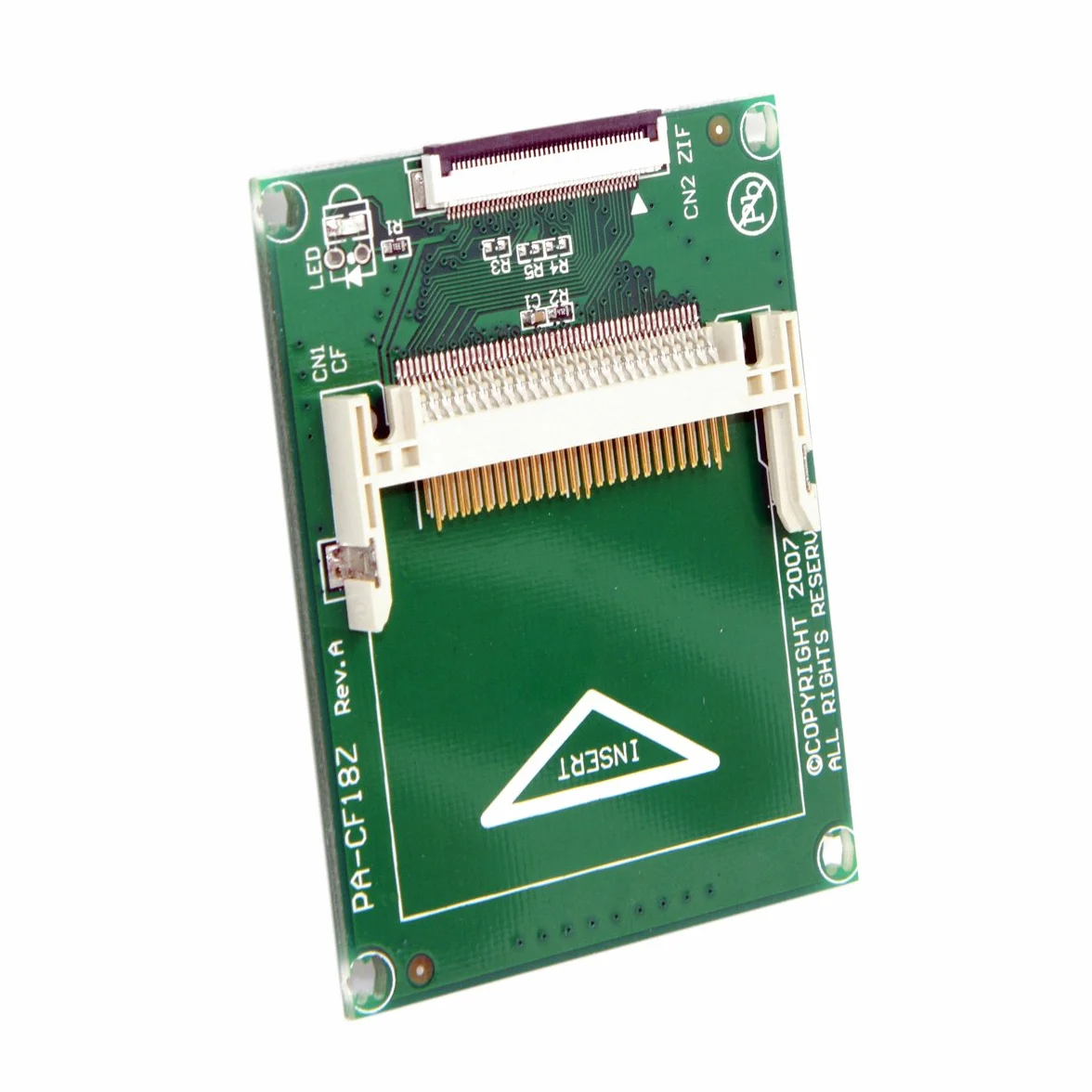 Adaptateur de Carte Mémoire CF vers ZIF SSD HDD 1.8" Compact Flash