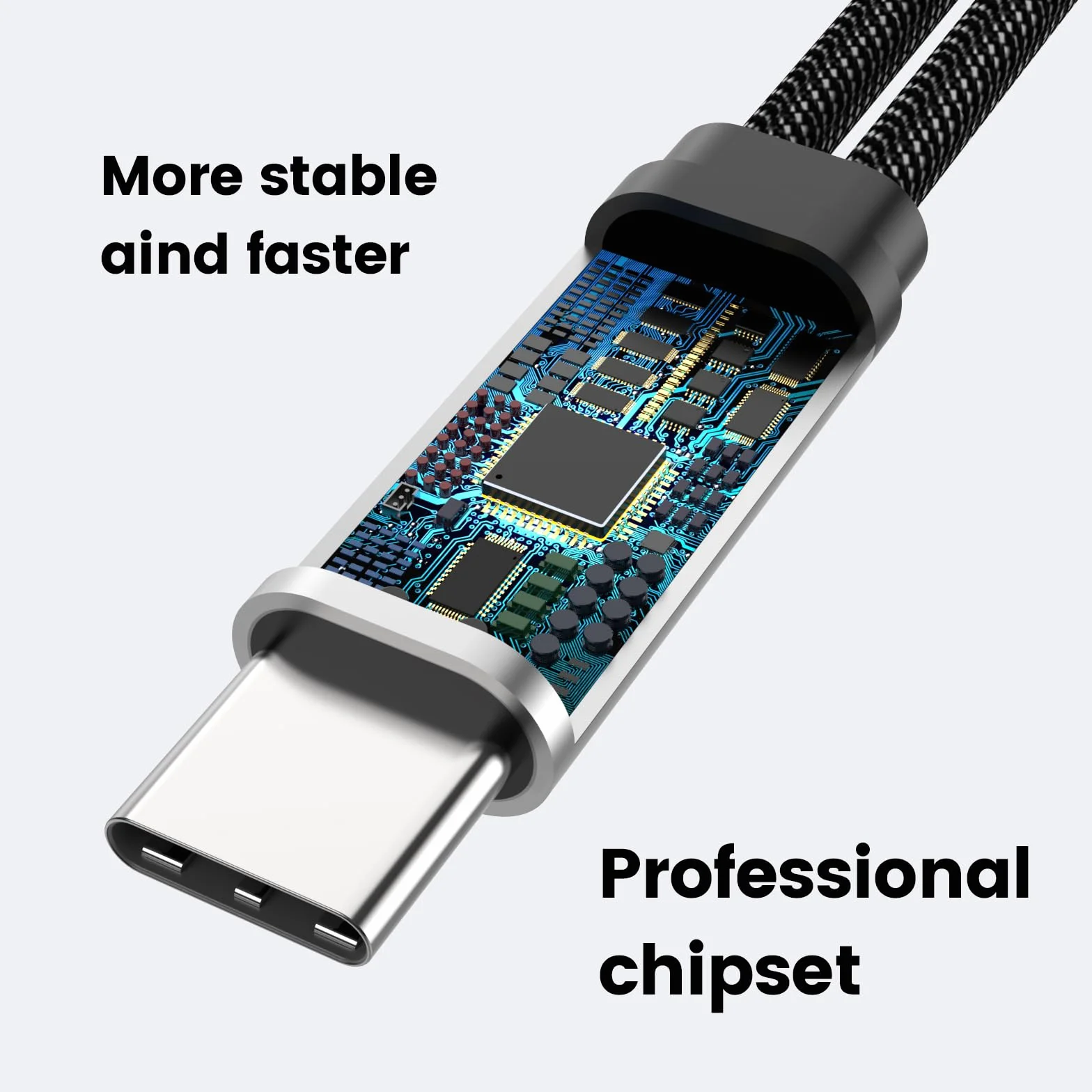MOGOOD Câble Répartiteur USB C 60W 2 en 1, Adaptateur USB C vers 2 Type C Femelle pour Macbook Air, Samsung Galaxy, Pixel