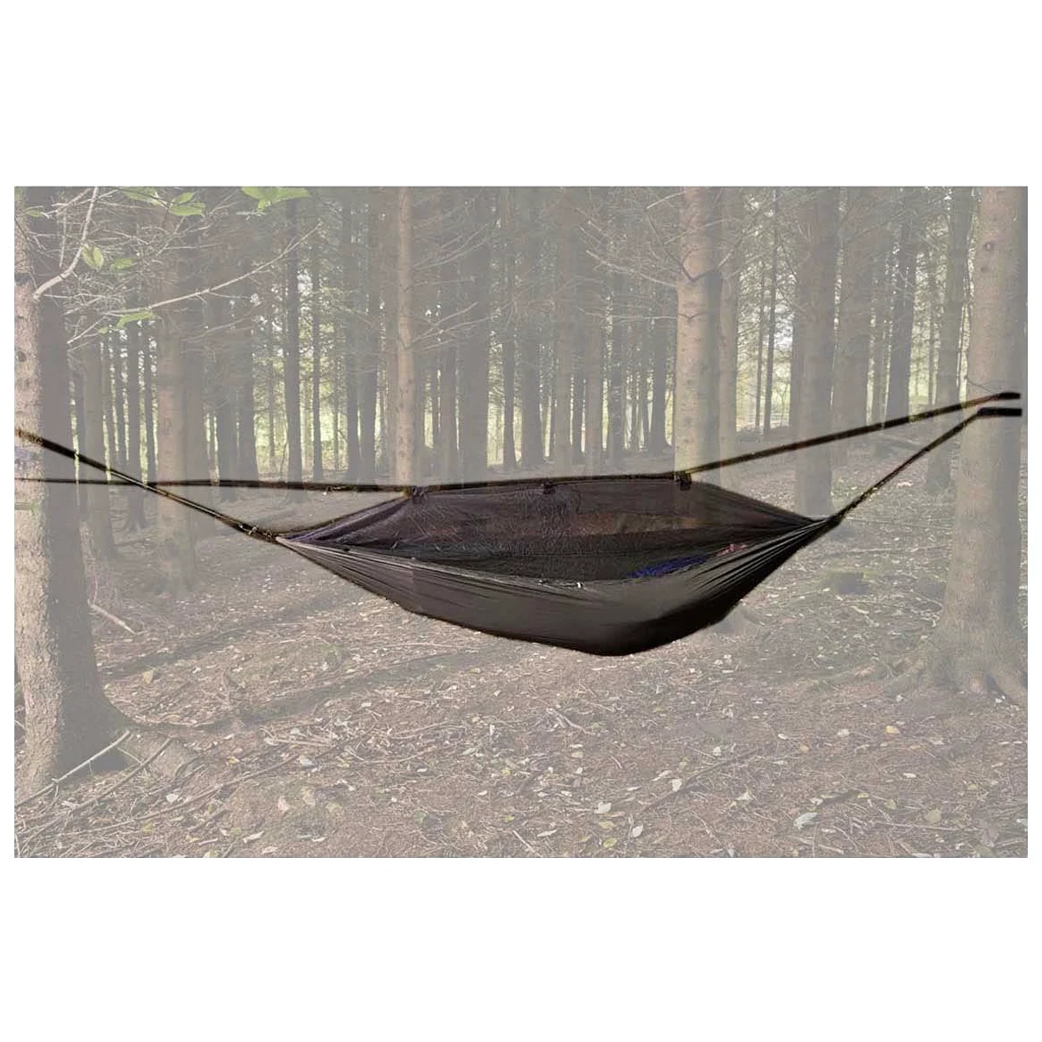 Snugpak - Hamac Tropical pour la Jungle - Installation Simple - Antibactérien - Moustiquaire Intégrée - Poche de Rangement - Max 180 KG - Vert Olive