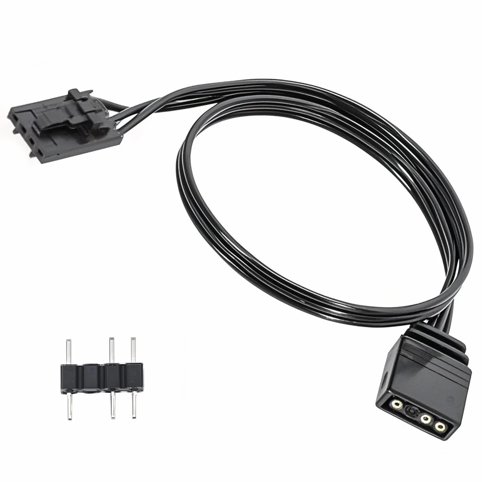 Câble Adaptateur ARGB Corsair pour Ventilateurs QL LL120, Godlight Sync, Splitter RGB, 25 cm