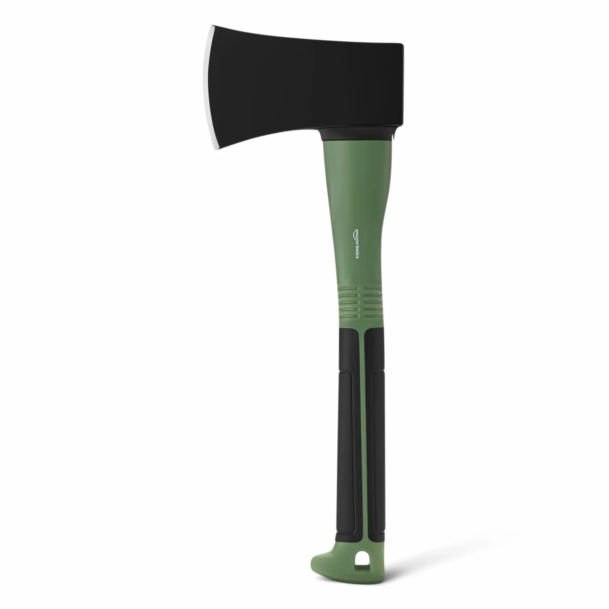 Amazon Basics Hache à Fendre pour Bois, 15 x 5.5 x 1.1 pouces, Olive, Noir, Lot de 1