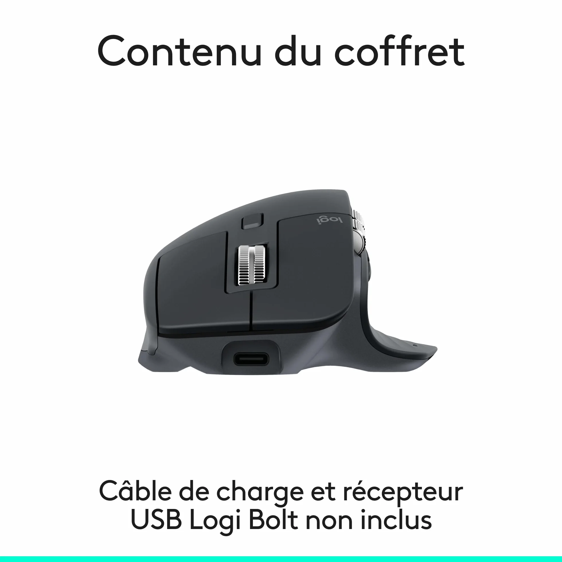 Logitech MX Master 3S Souris sans fil 8K PPP Bluetooth Graphite