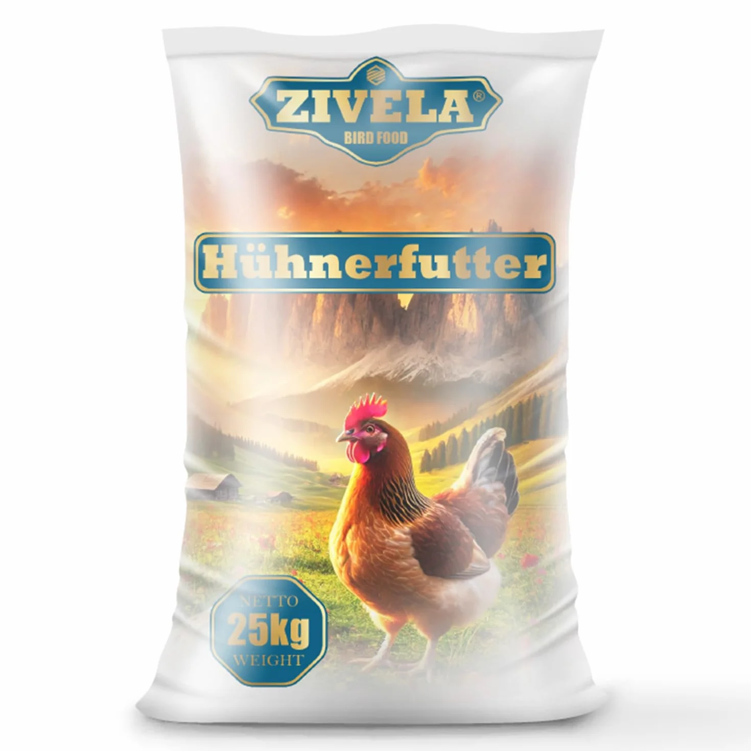 Nourriture pour poulets 25 kg - Mélange de grains volaille - Non OGM 100% naturel