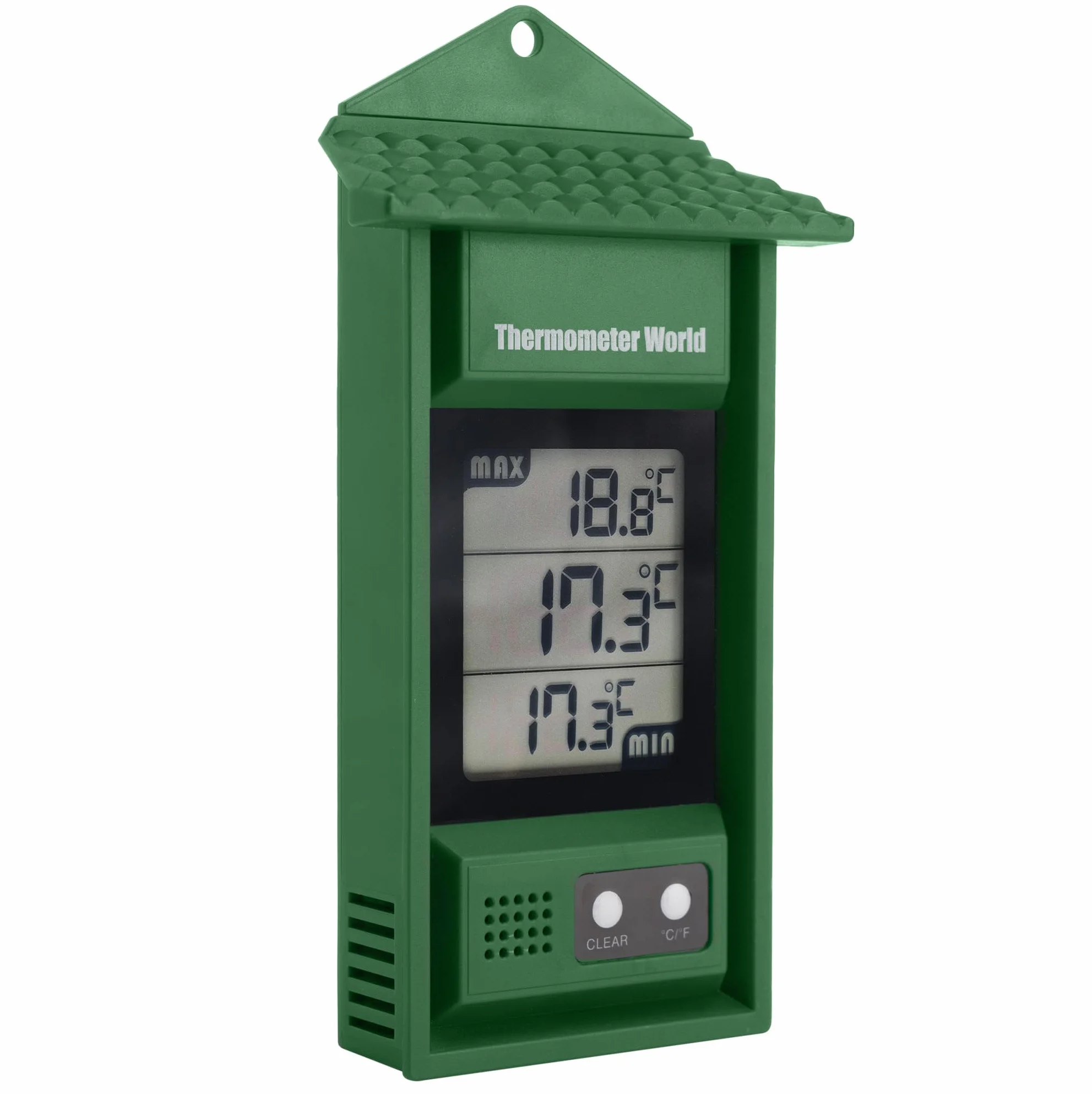 Thermomètre numérique min/max intérieur extérieur pour serre mural