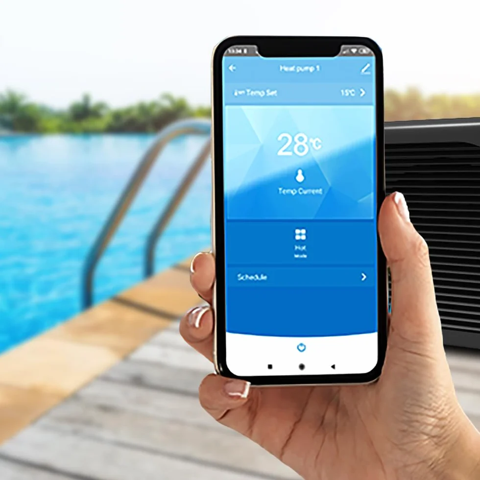 N NETSPA Pompe à Chaleur Piscine 5.5 kW jusqu'à 30m³