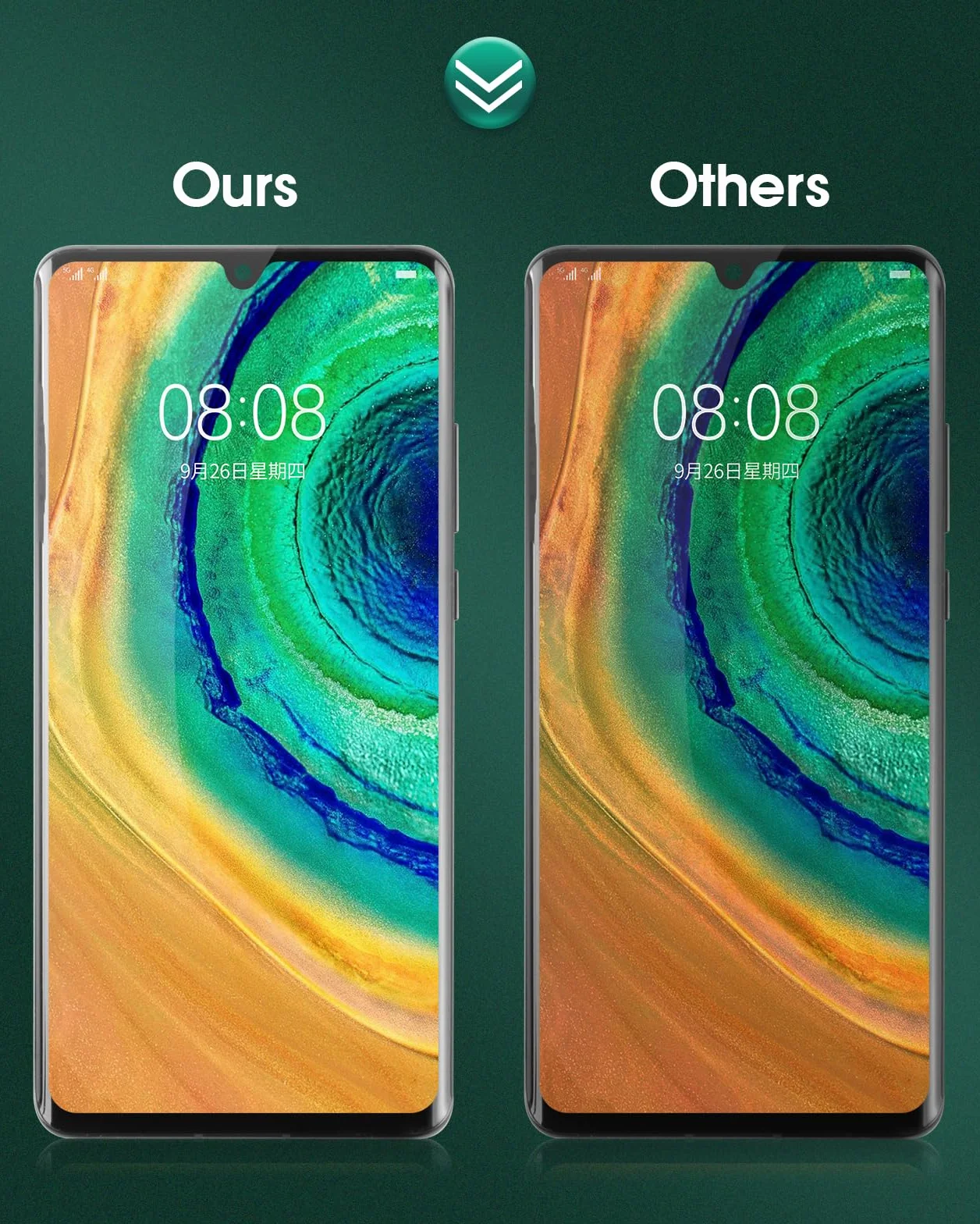 Écran LCD OLED de rechange pour Huawei P30 Pro VOG-L29 VOG-L09 VOG-AL00 VOG-TL00 avec cadre