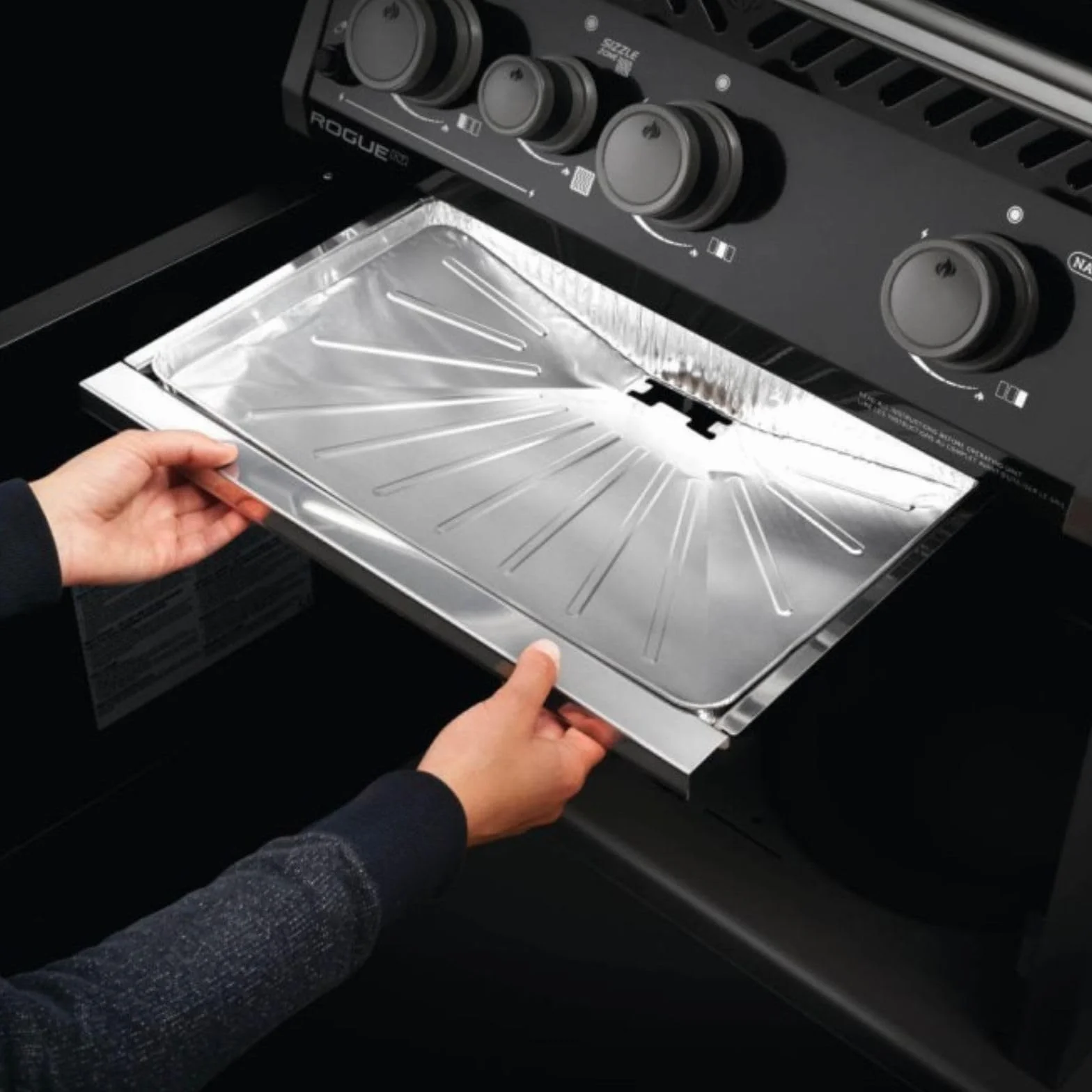 Napoleon Récupérateur de Graisses Aluminium Rogue 365 Lot de 3