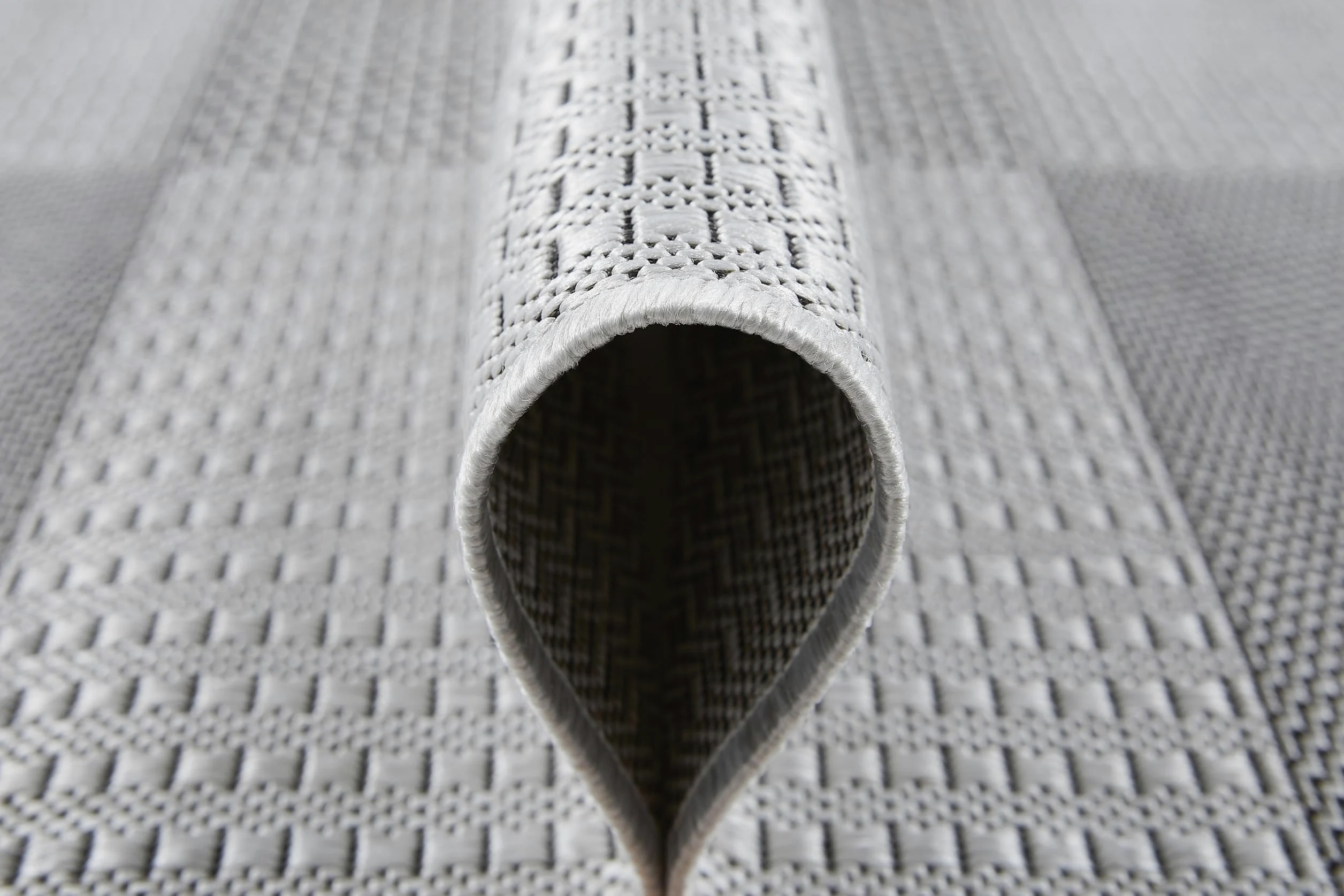 andiamo Arizona Tapis d'intérieur et d'extérieur pour extérieur, Tapis tissé pour la terrasse et Le Balcon, 200 x 290 cm, Gris Anthracite