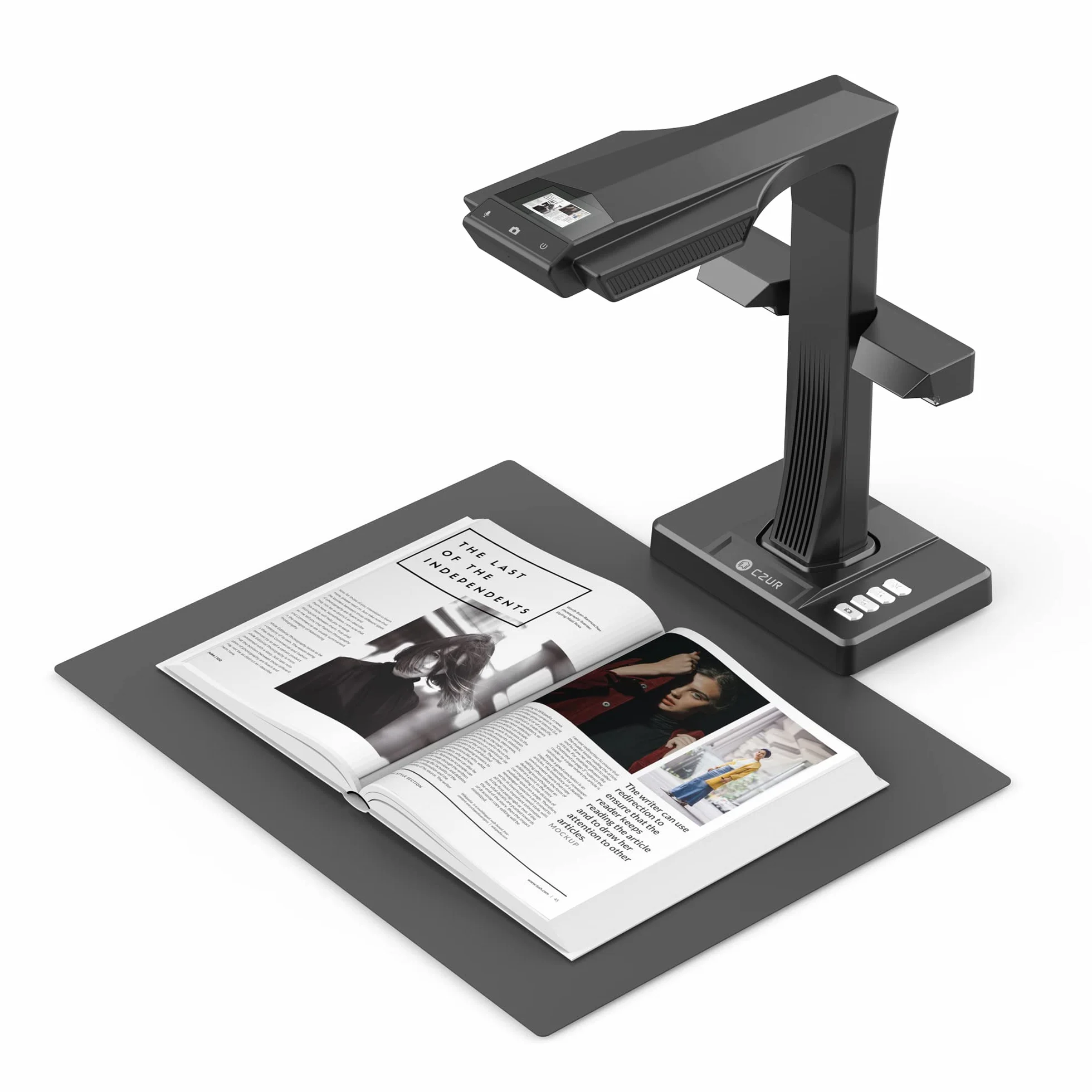 CZUR ET16 Plus Scanner de Documents A3, 16 MP, OCR Multilingue, macOS & Windows, PDF Éditable