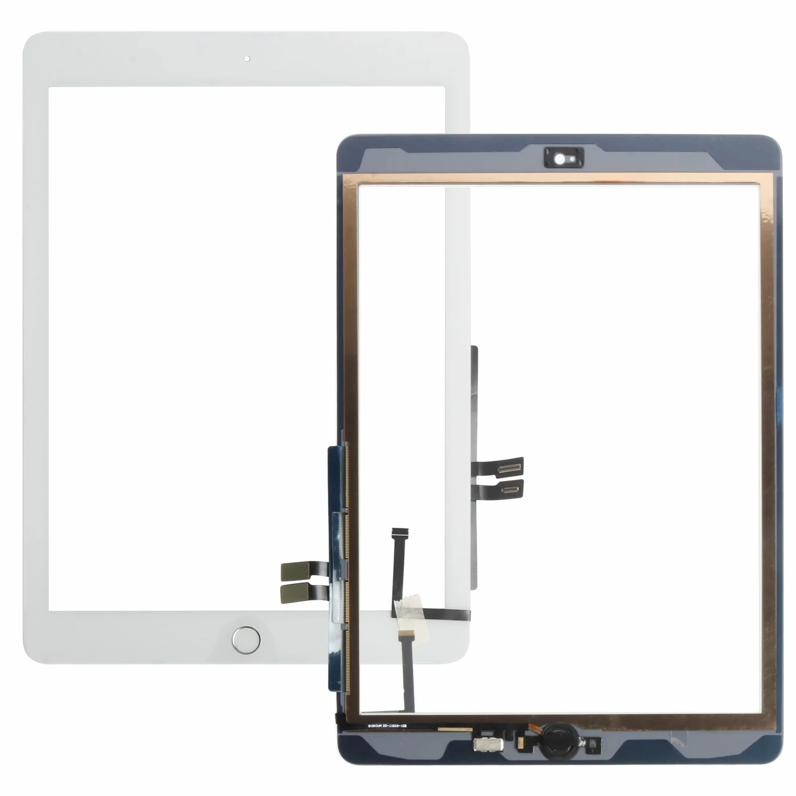 Écran Tactile iPad 6th 2018 9.7" Verre A1893 A1954 Blanc avec Home Button