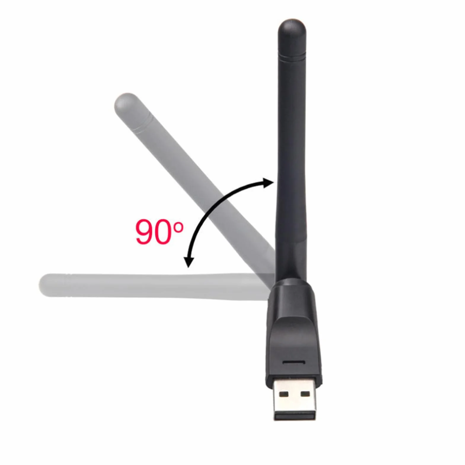 Adaptateur WiFi USB MT7601 150 Mbps Carte Réseau sans Fil Antenne Intégrée