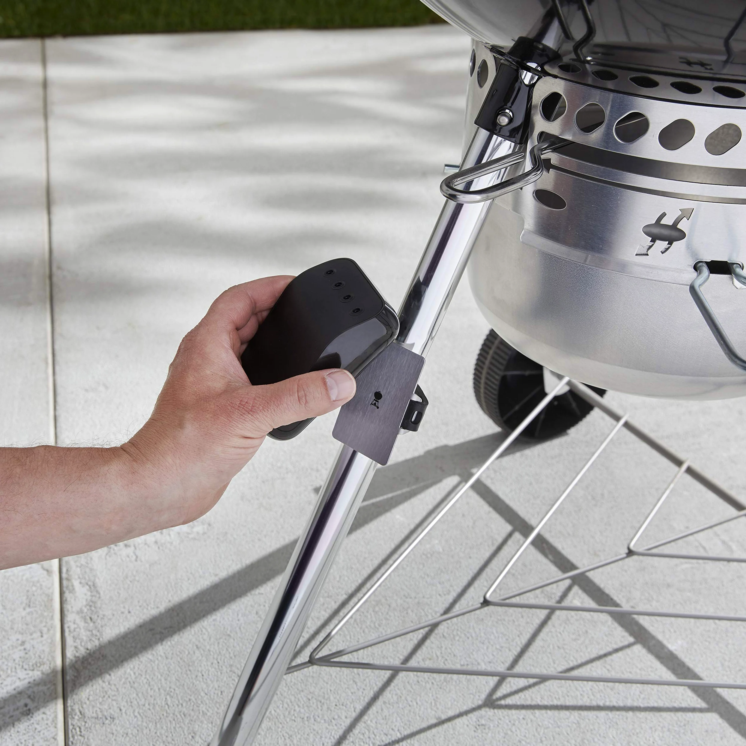 Weber 3254 Connect Kit de montage pour thermomètre 6 pièces Noir