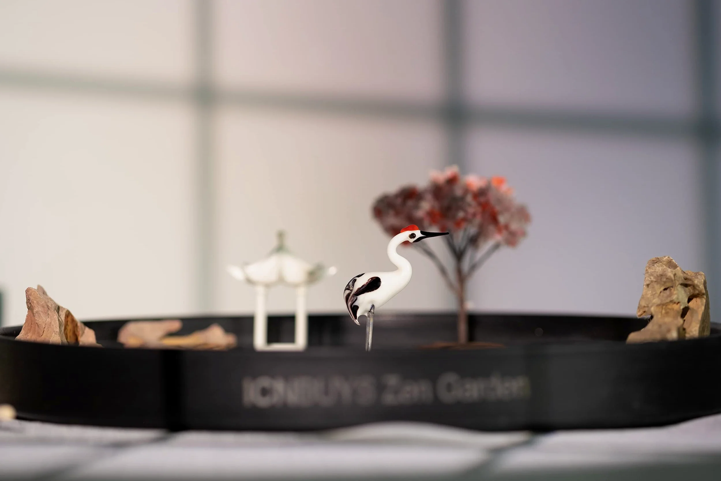 Jardin zen Icnbuys avec lot d'accessoires et outils pour réaliser votre propre jardin, Métal, I