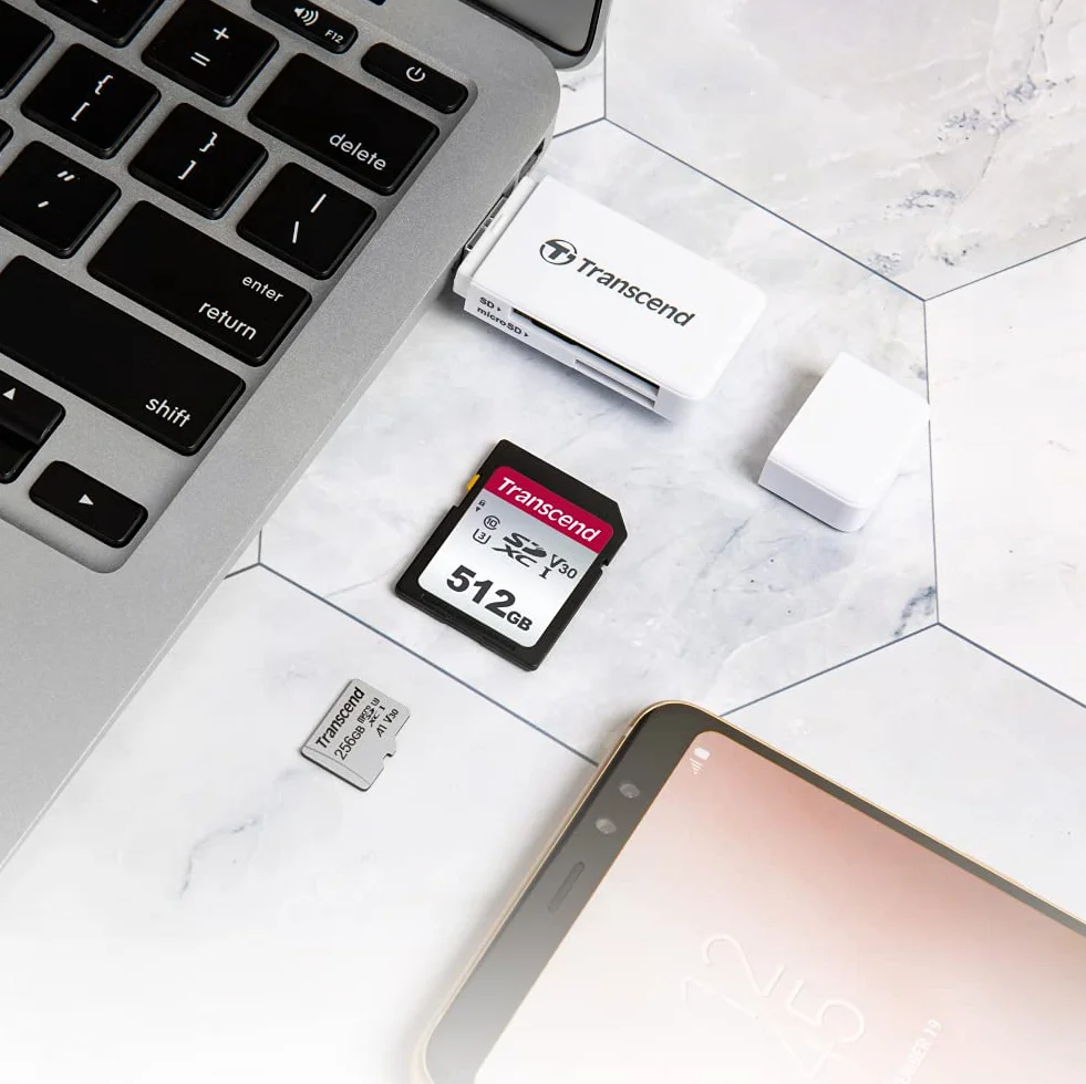 Transcend USD300S Carte mémoire microSDHC 16GB Classe 10 95/45 MB/s